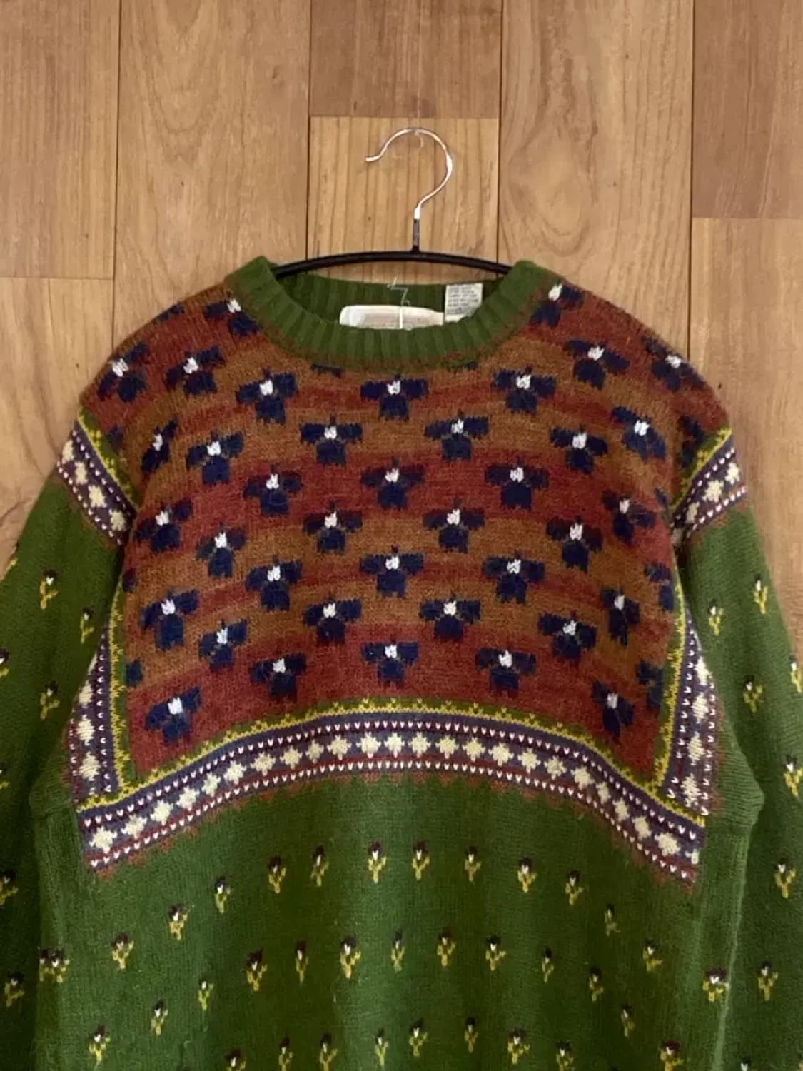 패턴 니트 (B0067) 상품이미지3