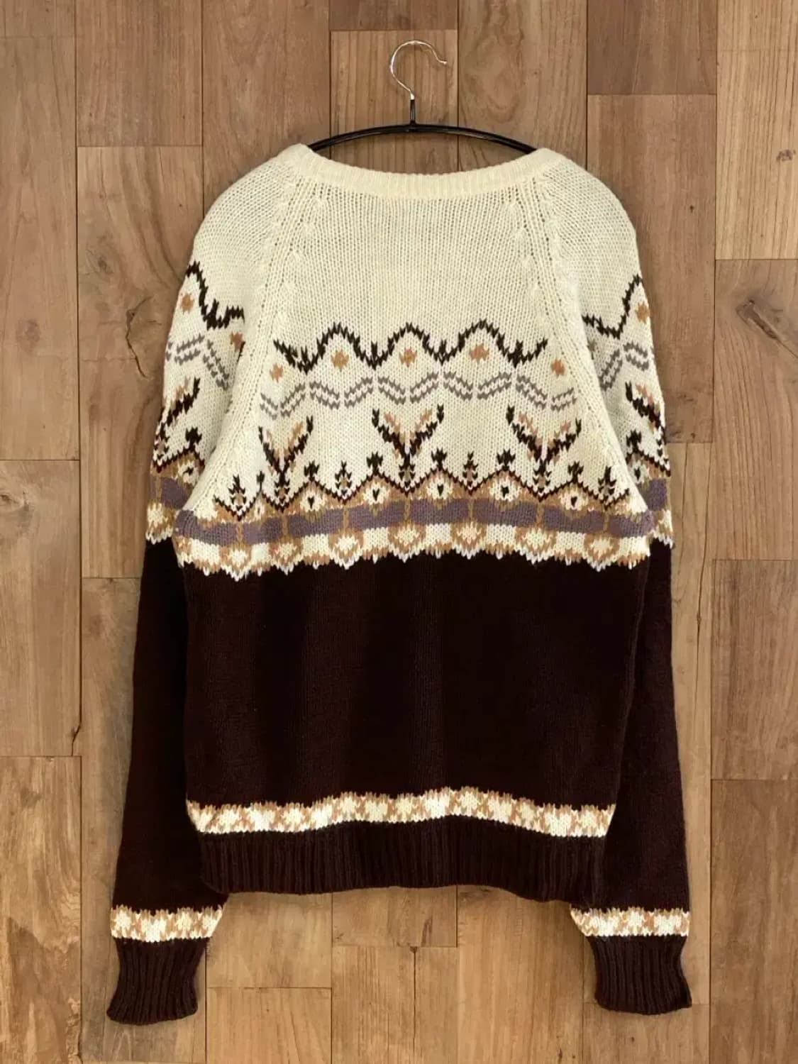 패턴 니트 (B0080) 상품이미지2