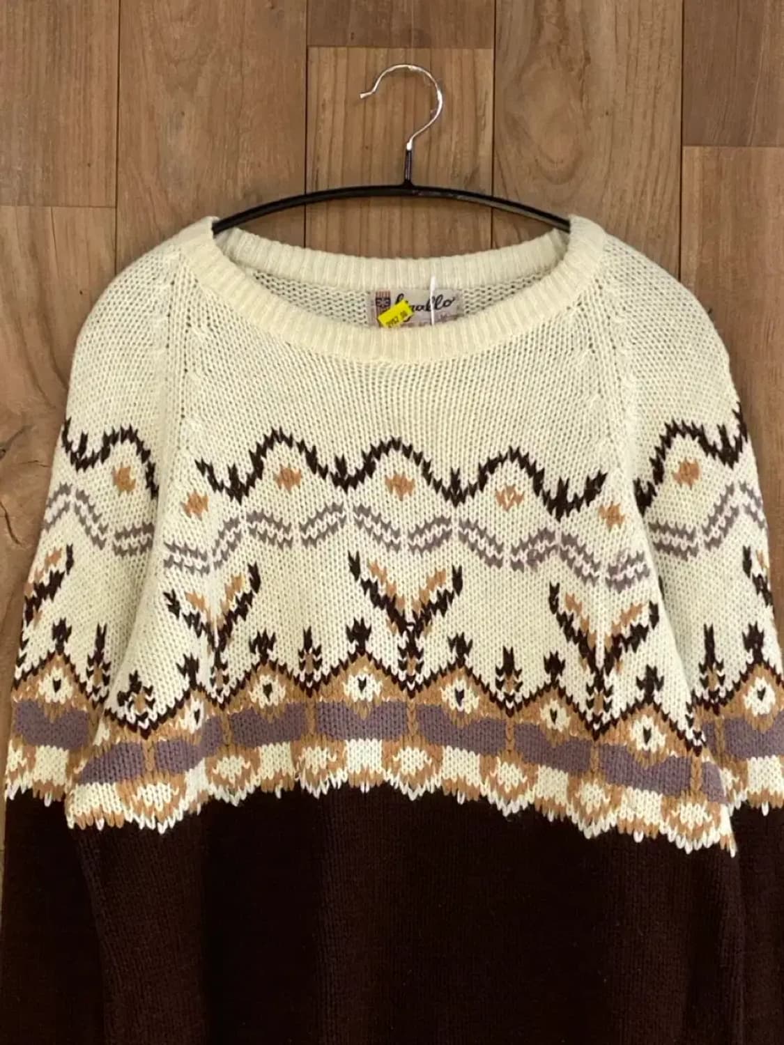 패턴 니트 (B0080) 상품이미지3