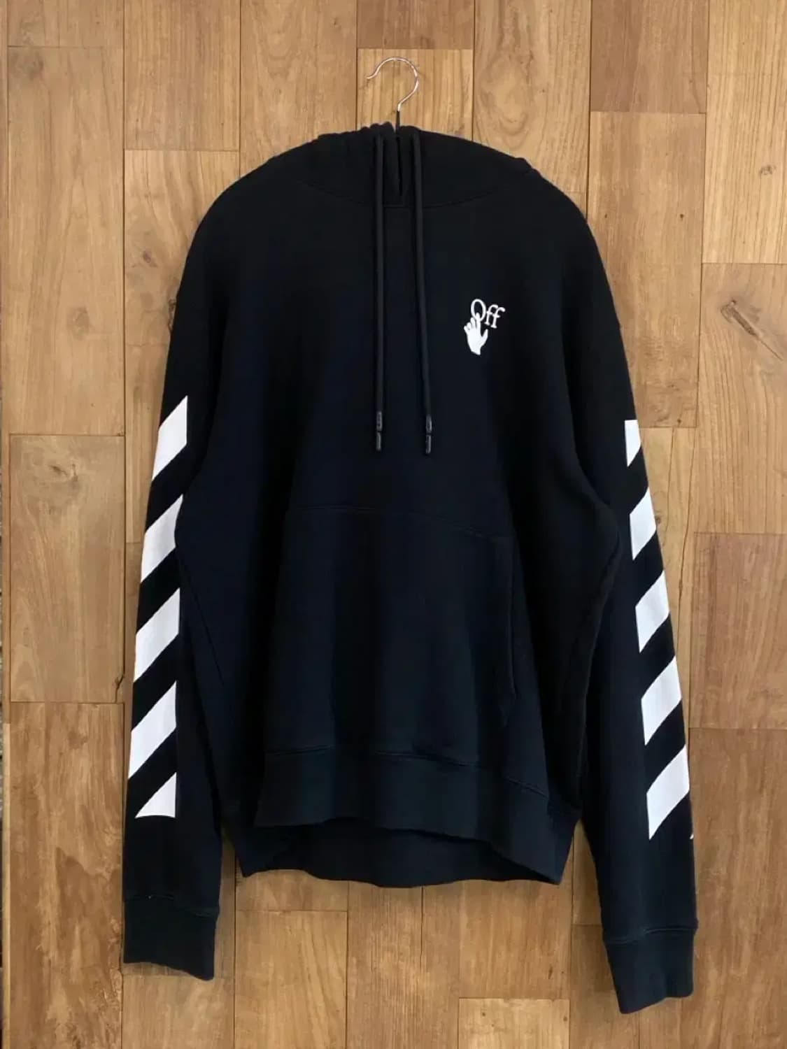 오프화이트 후드 티셔츠 (B0088) 상품이미지1