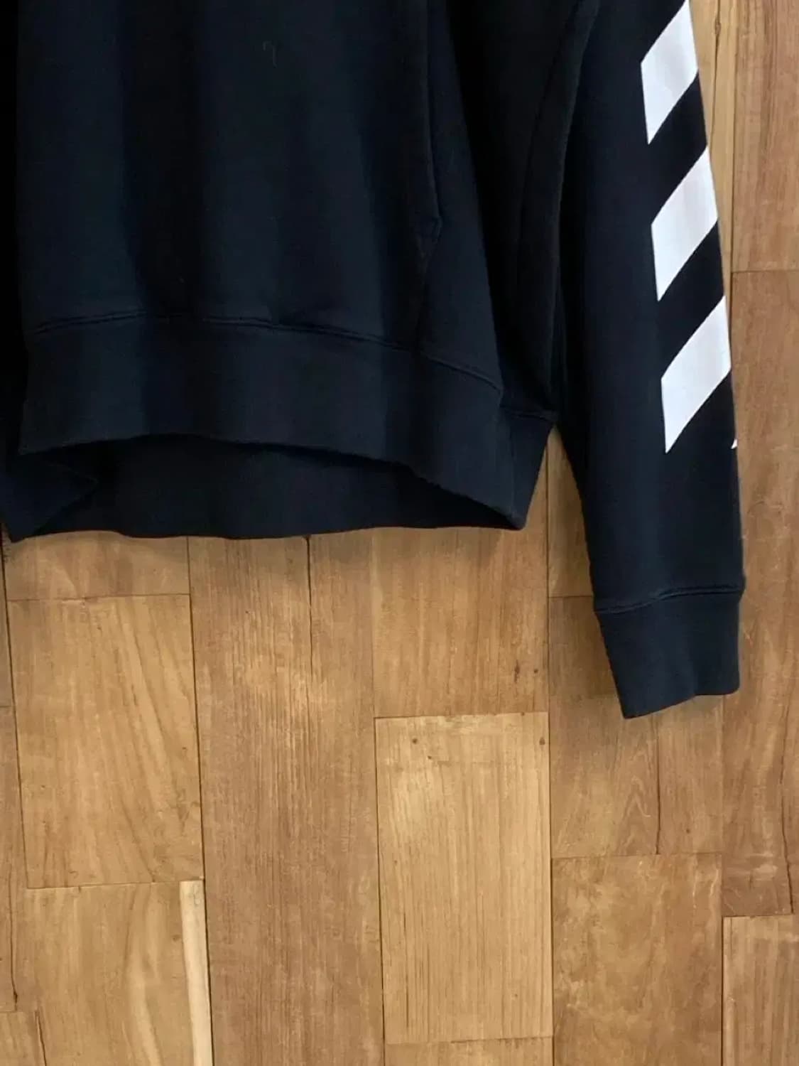 오프화이트 후드 티셔츠 (B0088) 상품이미지3