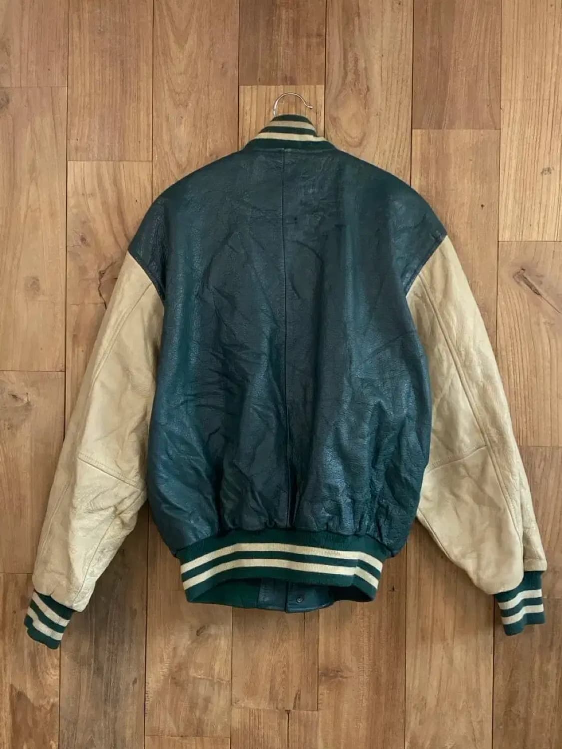 빈티지 리얼 레더 패치 가죽자켓 (B0097) 상품이미지4