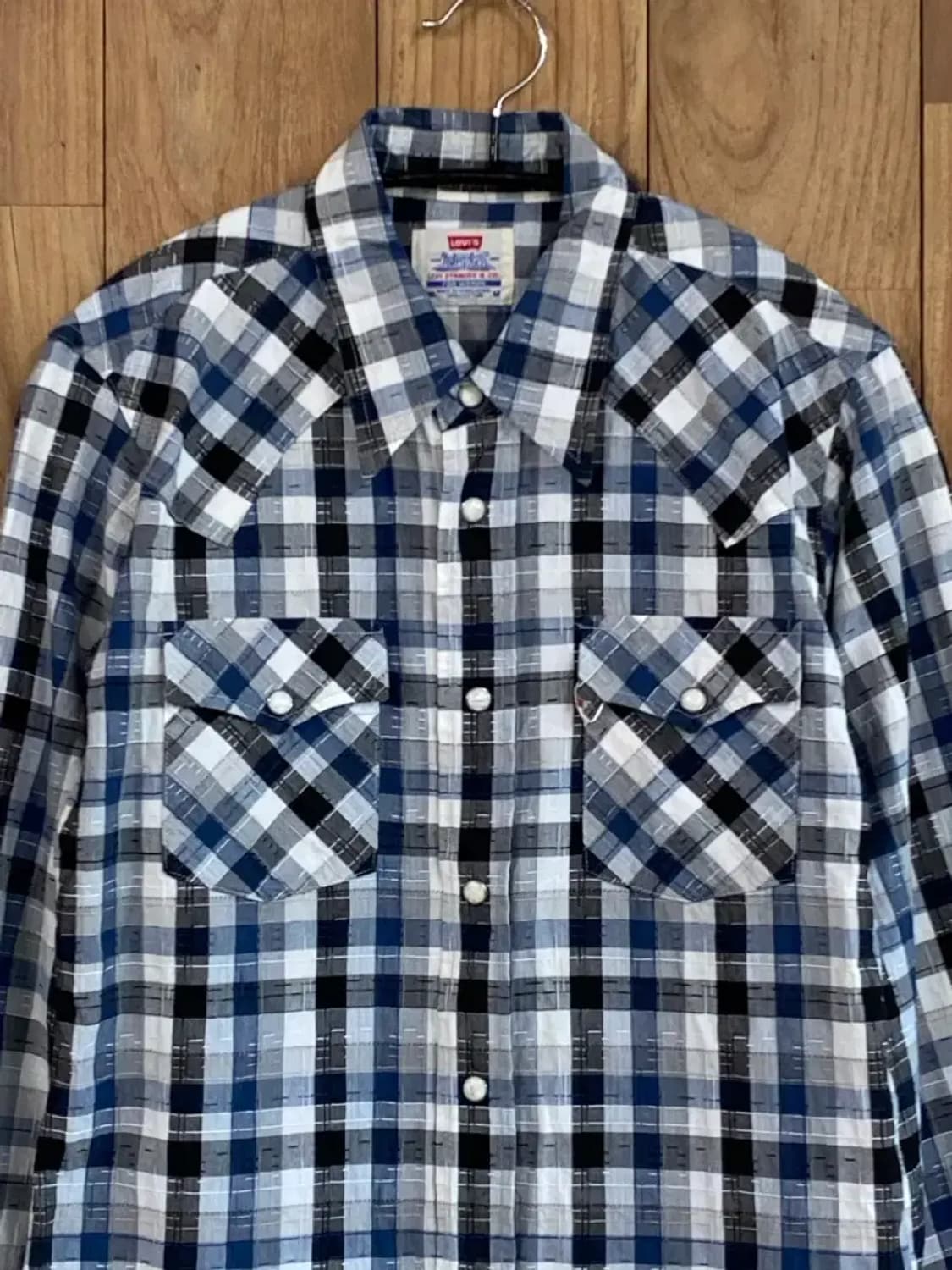 리바이스 체크 셔츠 (B0121) 상품이미지2