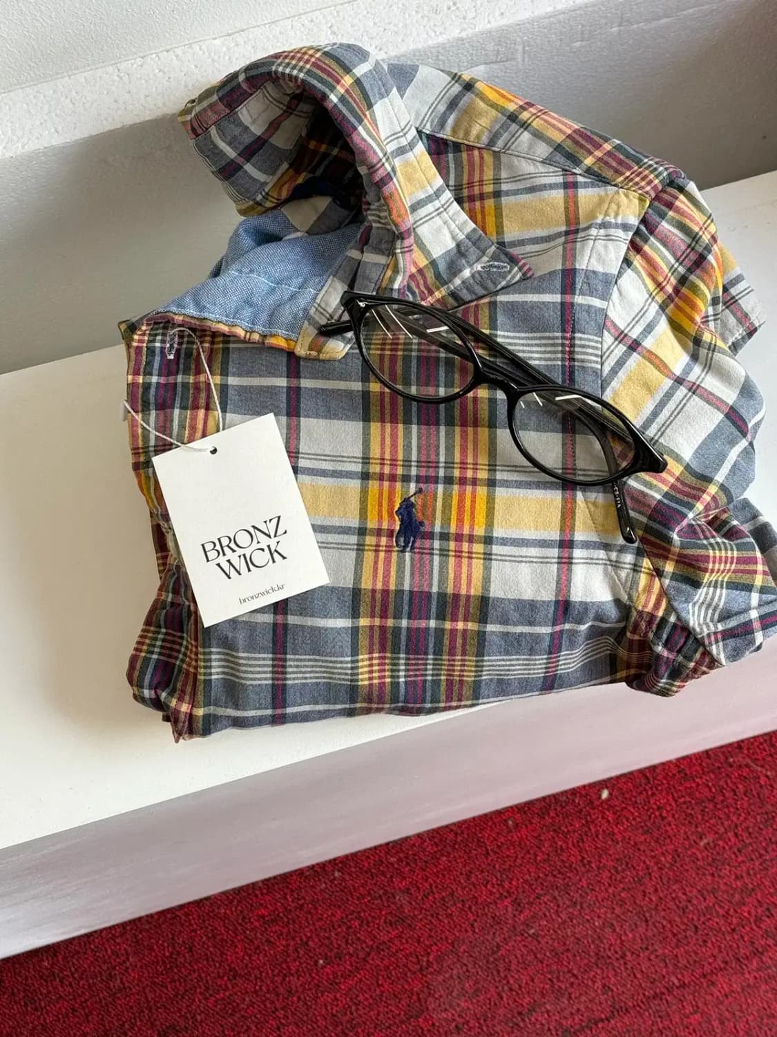 폴로 랄프로렌 체크 셔츠 (Woman M) / [11790] 상품이미지5