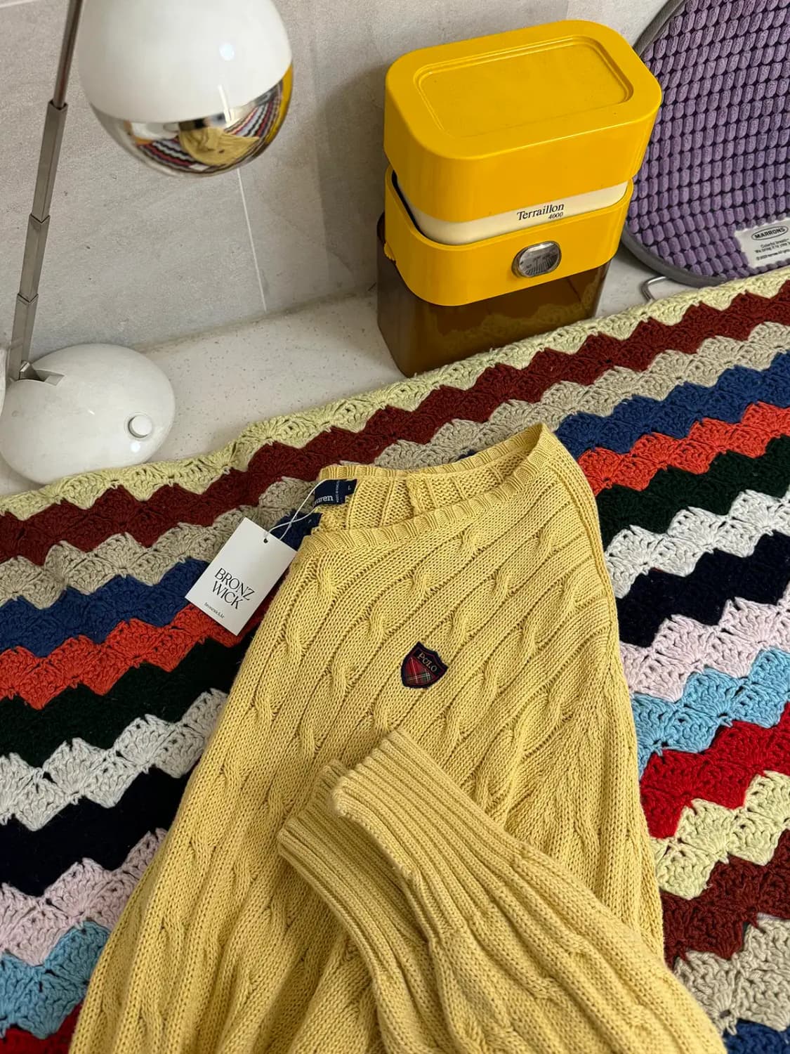 폴로랄프로렌 와펜 케이블 니트 (Man L) / [11814] 상품이미지1