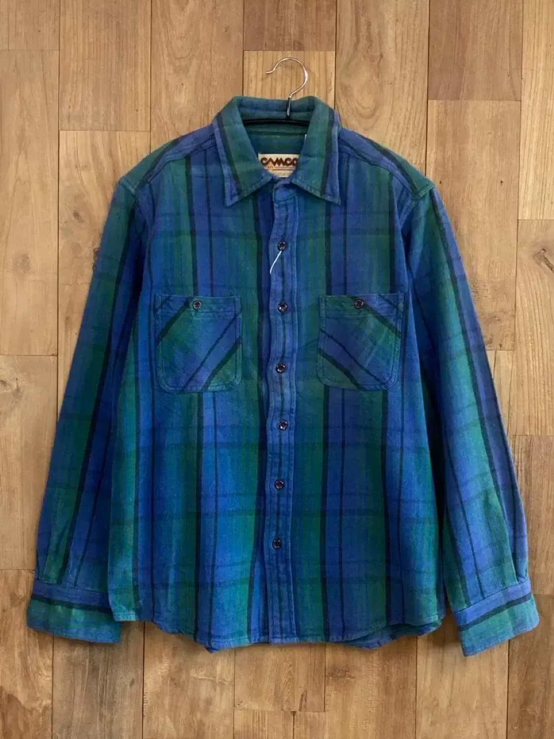 캄코 플란넬 체크 셔츠 (B0130) 상품이미지1