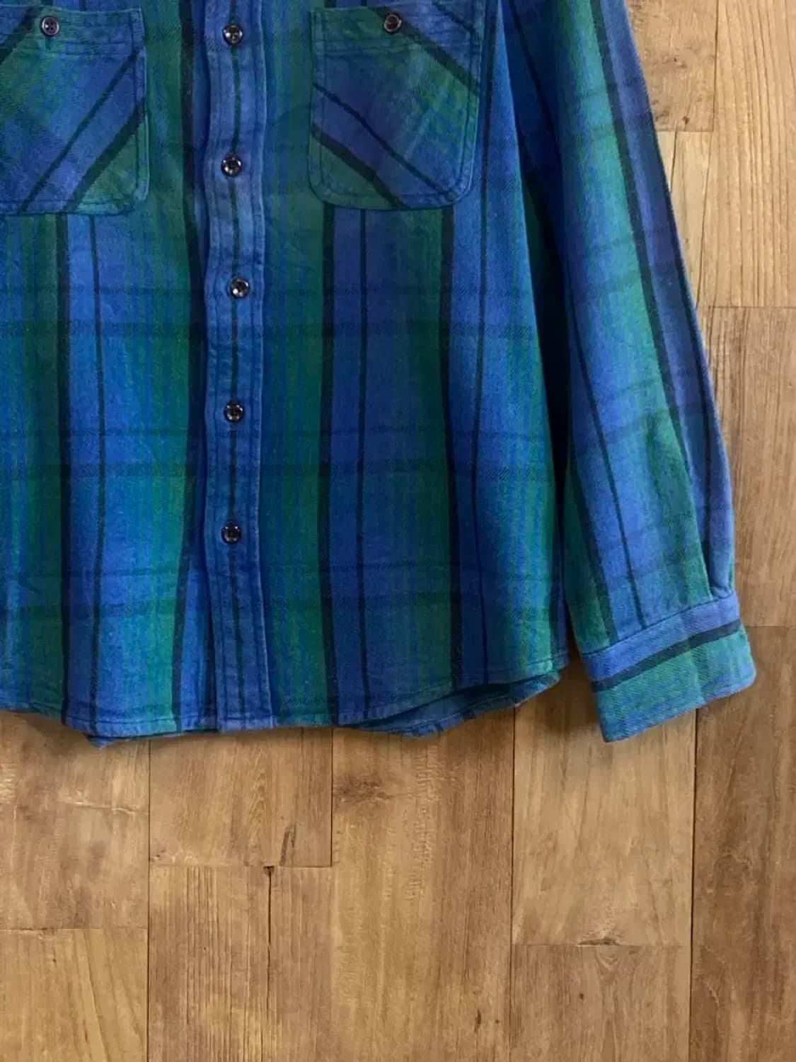 캄코 플란넬 체크 셔츠 (B0130) 상품이미지3