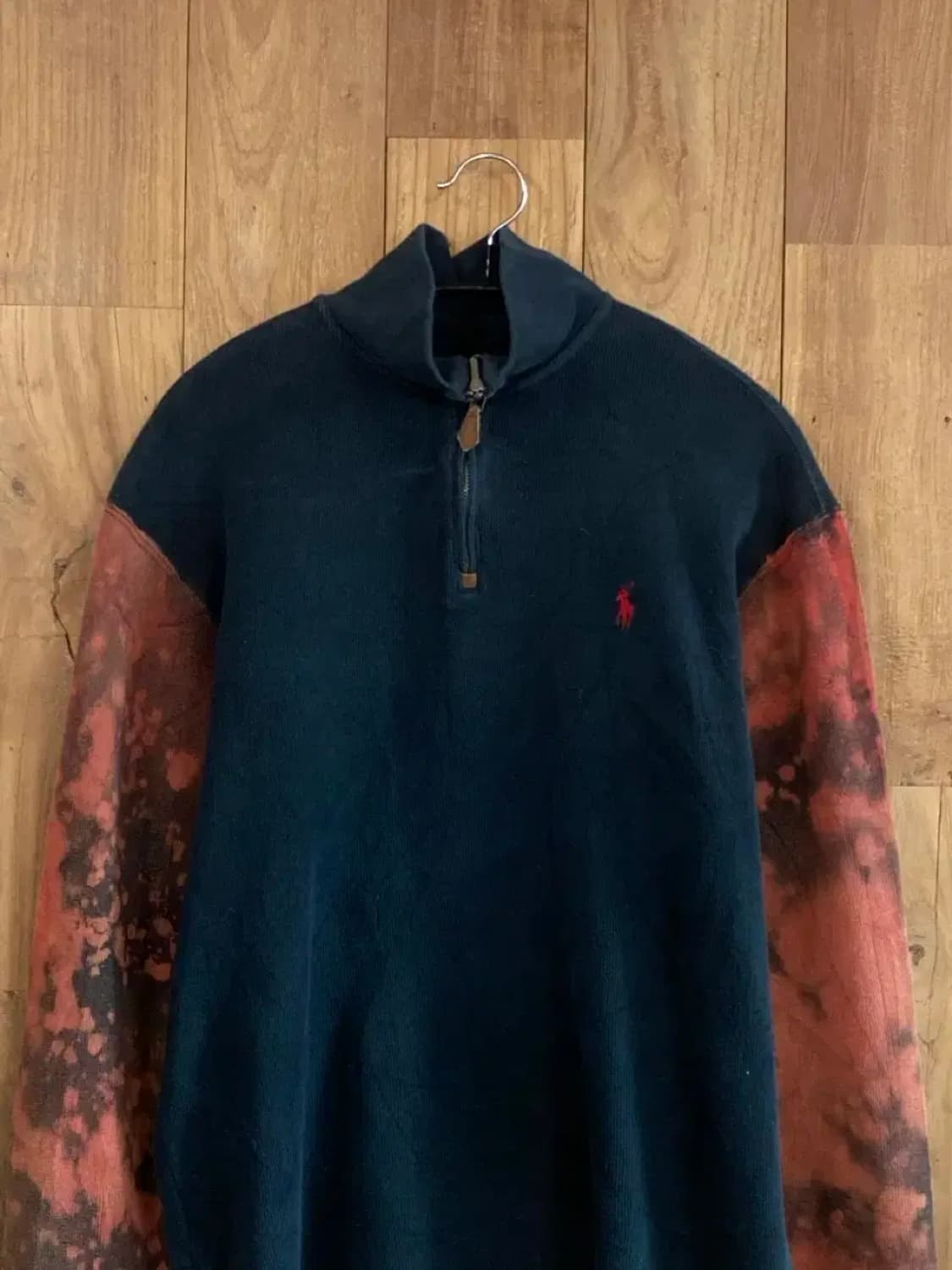 폴로 랄프로렌 패턴 반집업 니트 (B0130) 상품이미지2