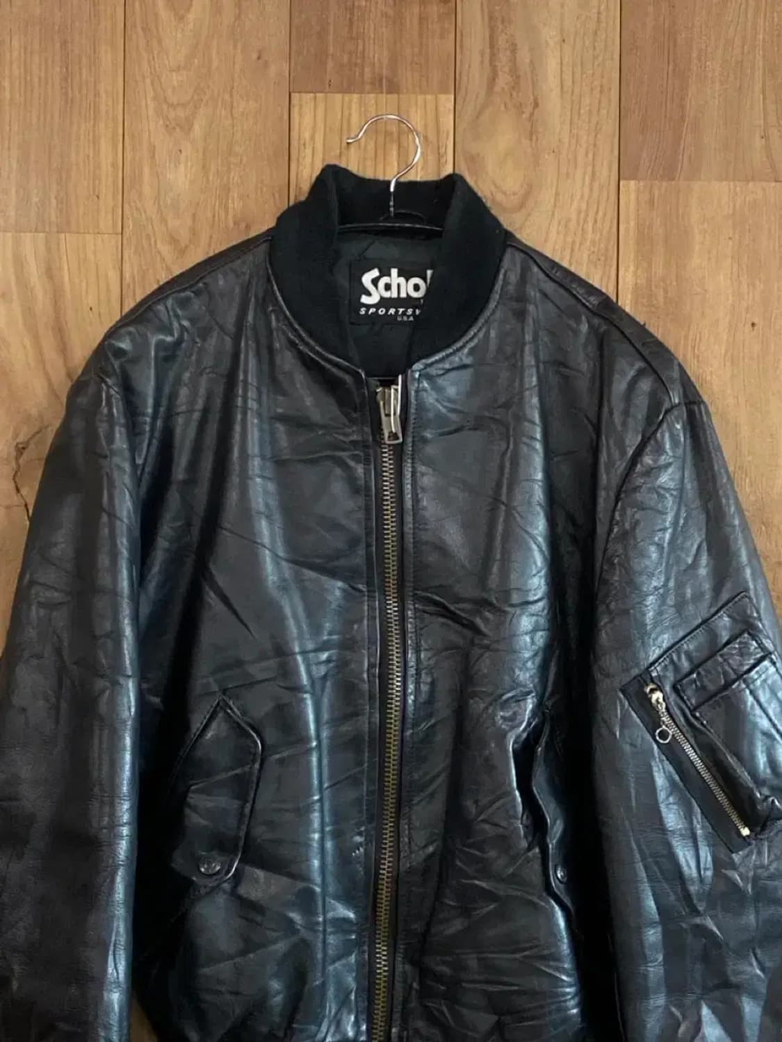 쇼트 레더자켓 (B0132) 상품이미지2