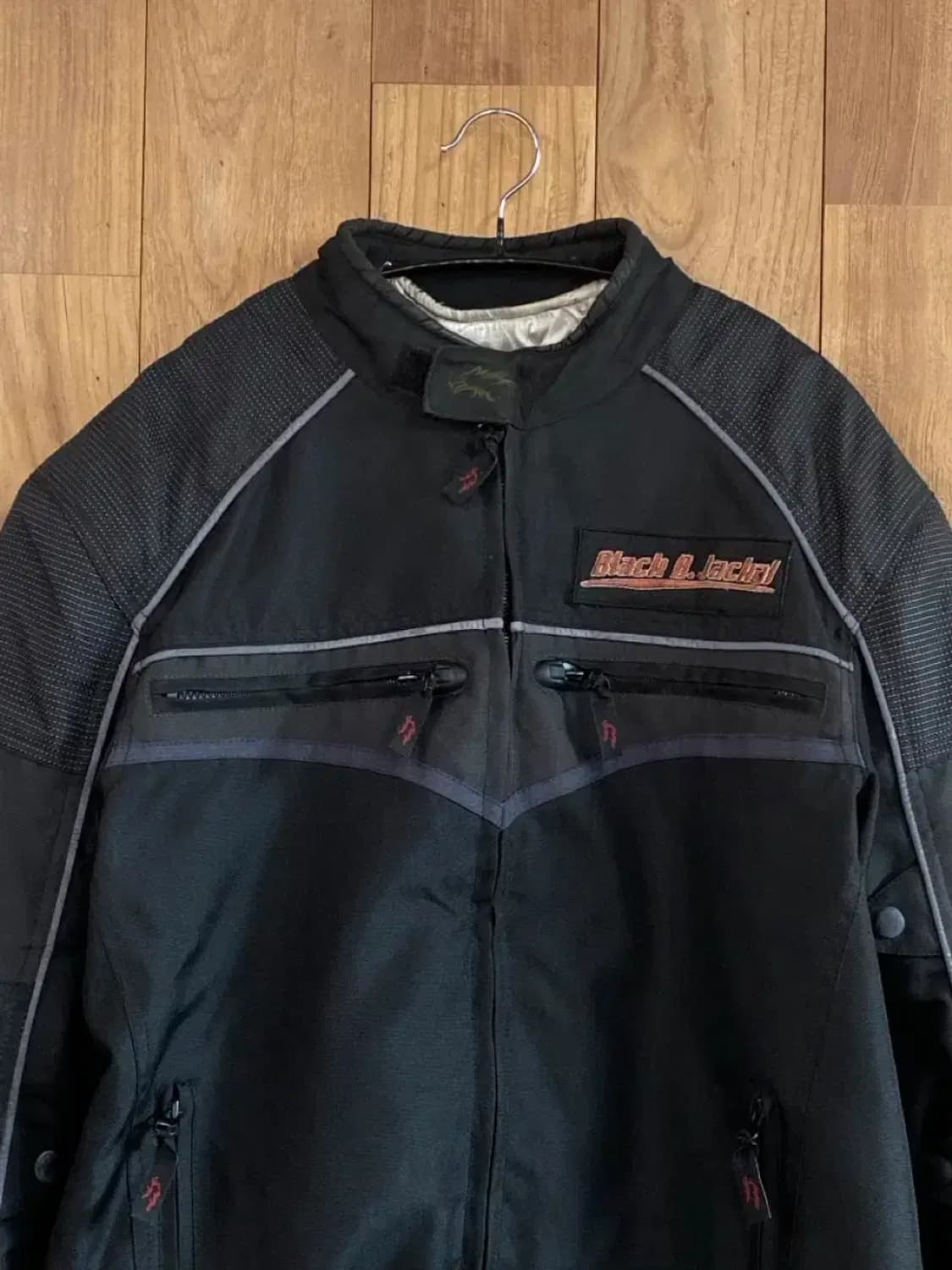 블랙 비자칼 라이딩 점퍼 (B0142) 상품이미지2