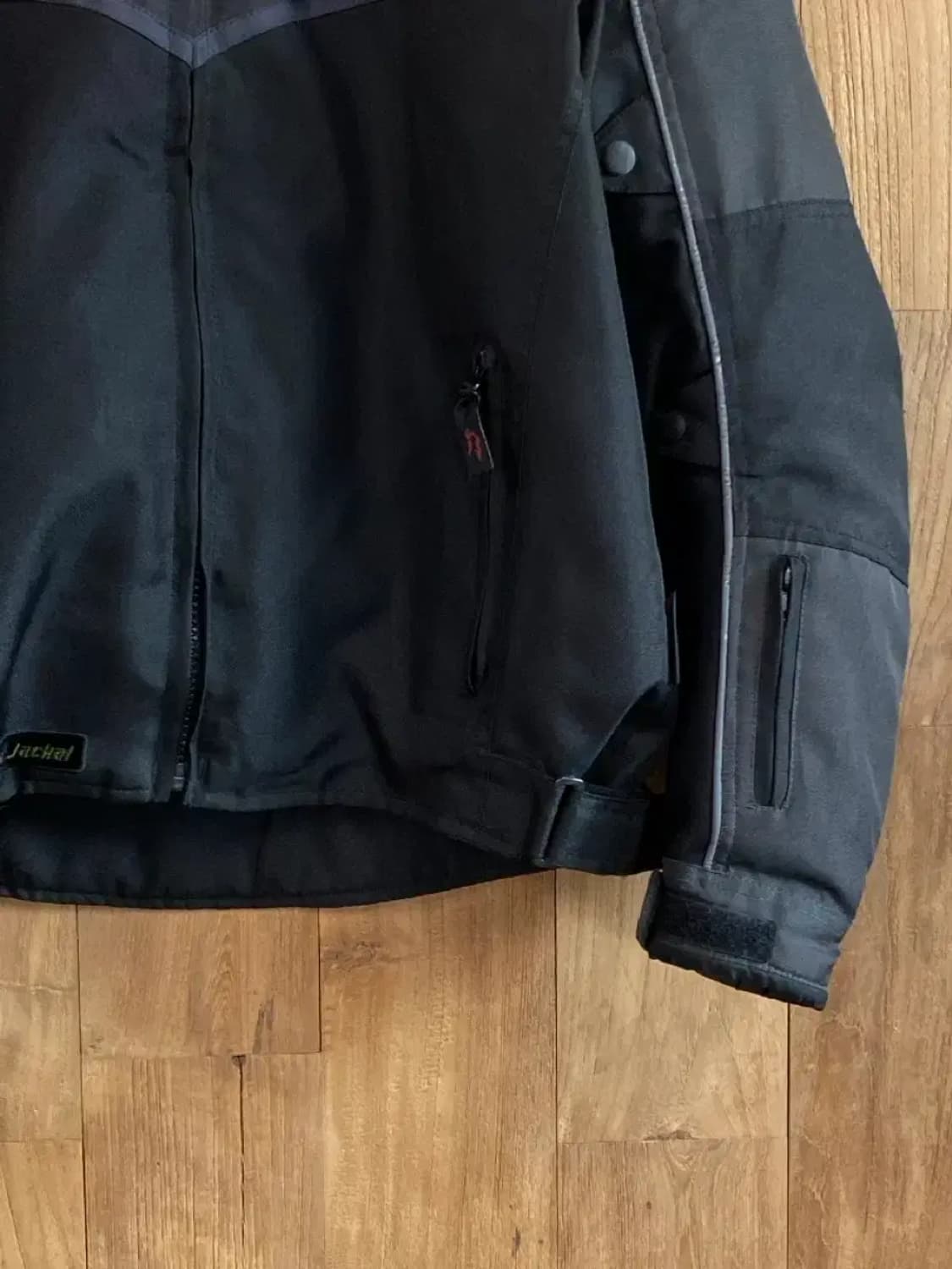 블랙 비자칼 라이딩 점퍼 (B0142) 상품이미지3