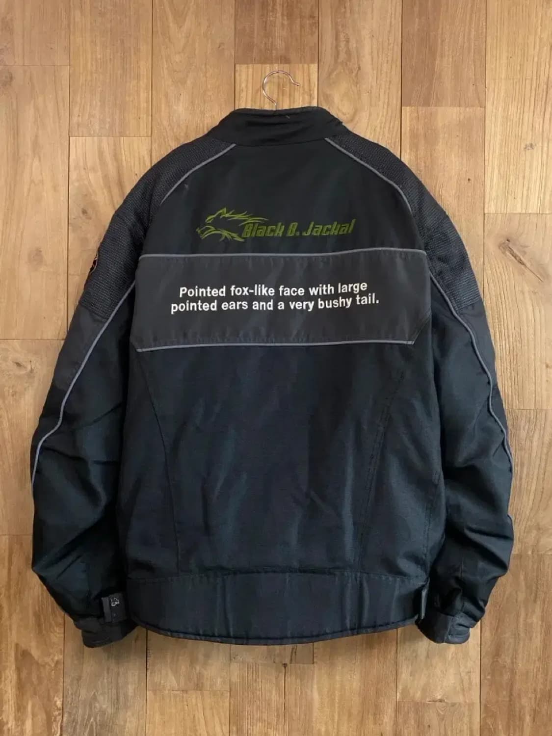 블랙 비자칼 라이딩 점퍼 (B0142) 상품이미지4