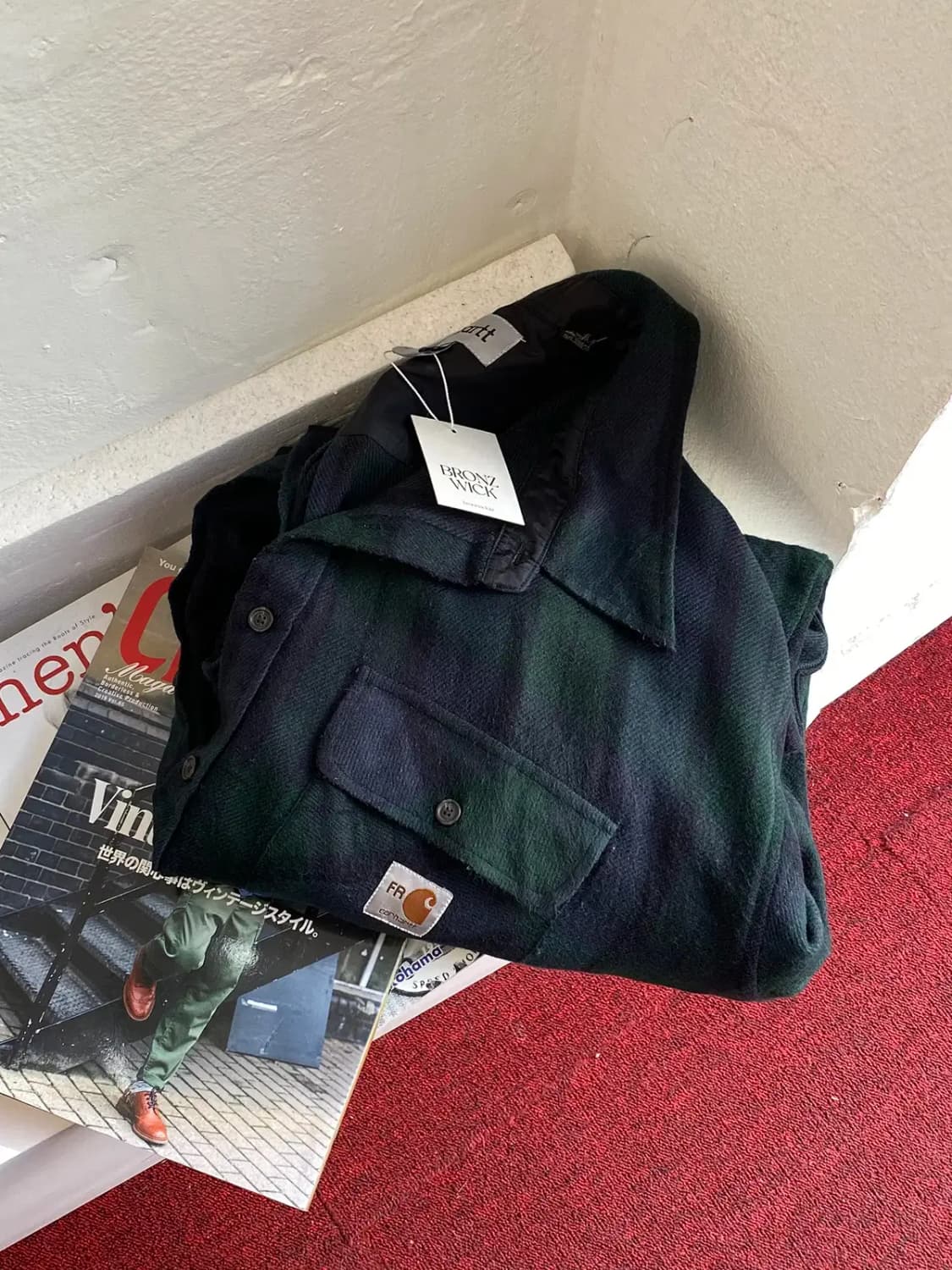 칼하트 기모 체크 셔츠 (Man XL) / [11848] 상품이미지1