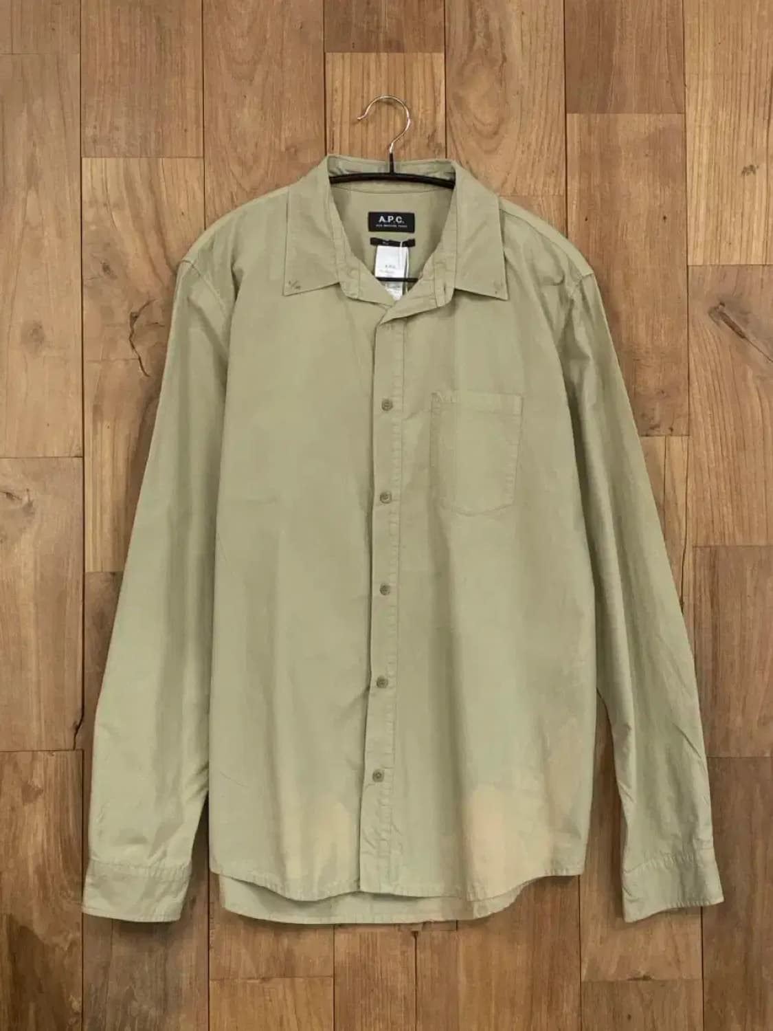 아페쎄 솔리드 셔츠 (B0193) 상품이미지1