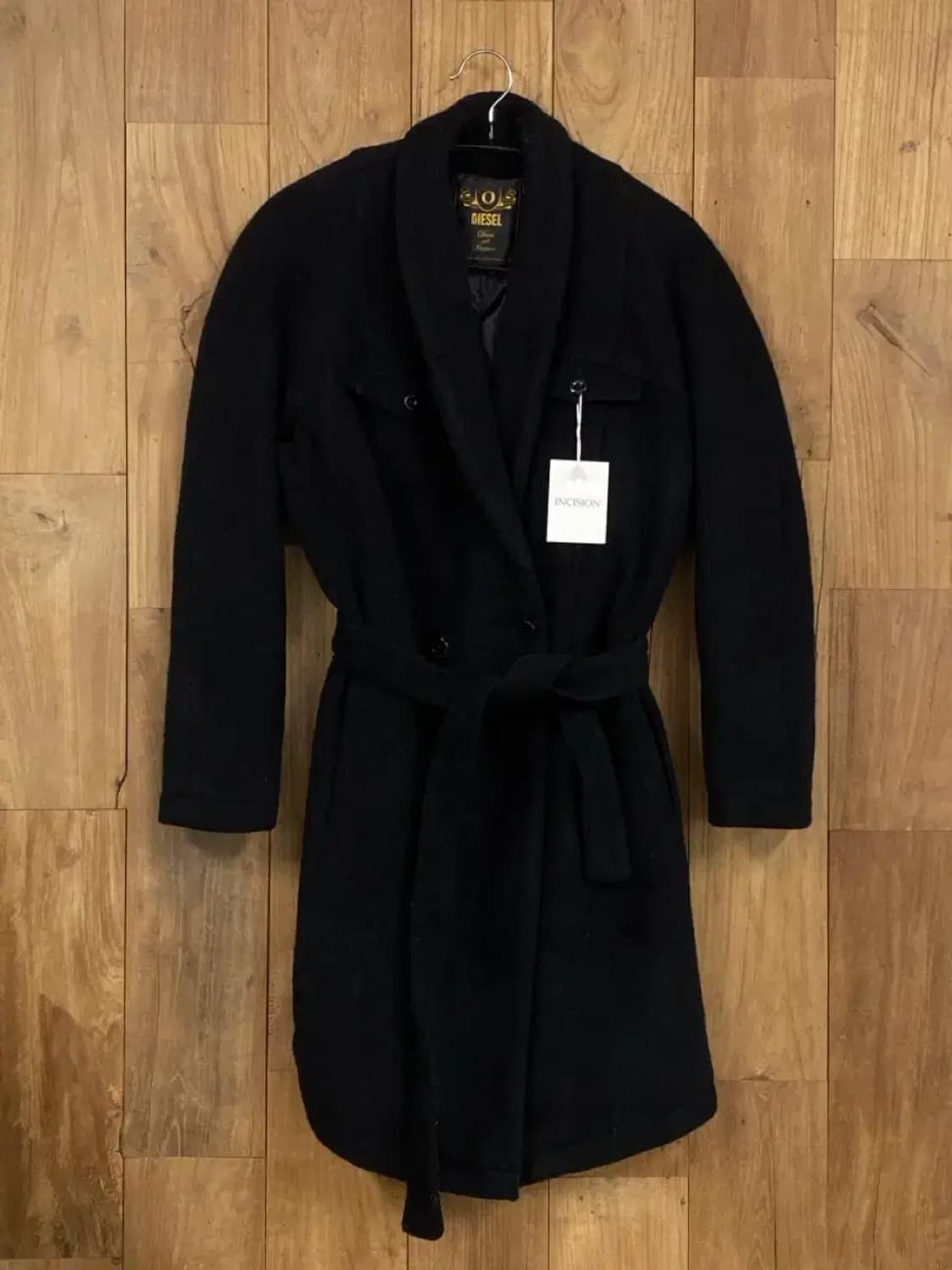 디젤 숄카라 벨트 코트 (B0205) 상품이미지1