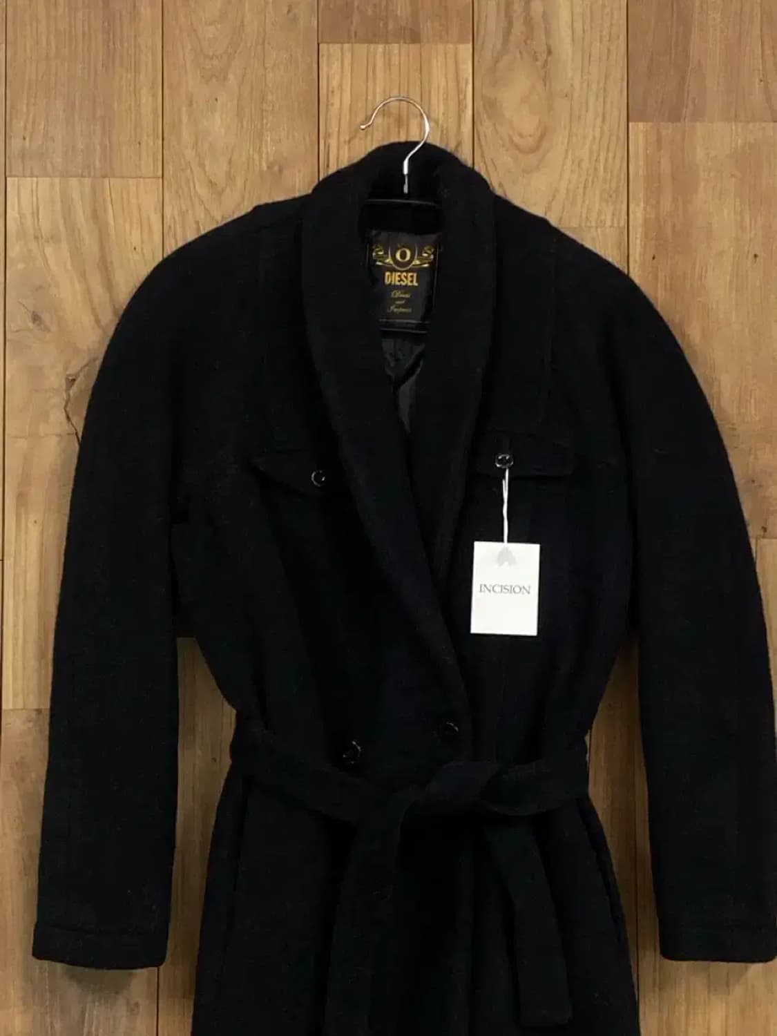 디젤 숄카라 벨트 코트 (B0205) 상품이미지2