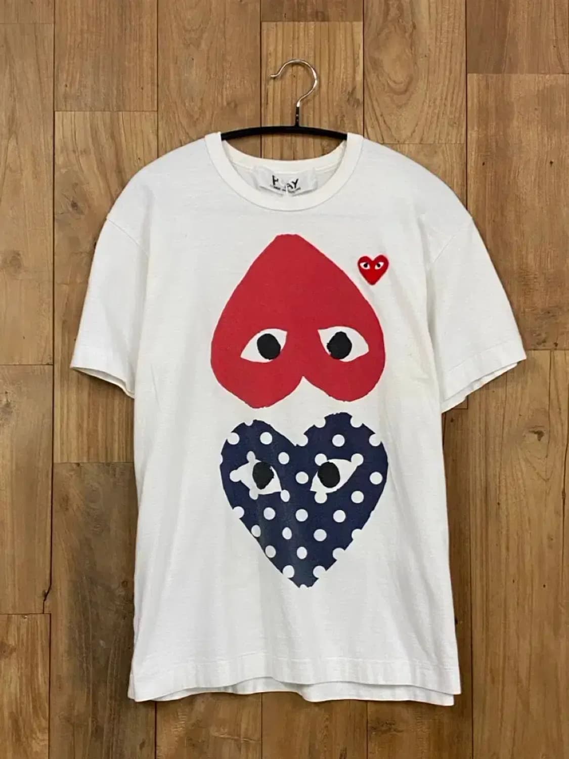 꼼데가르송 프린팅 티셔츠 (B0225) 상품이미지1