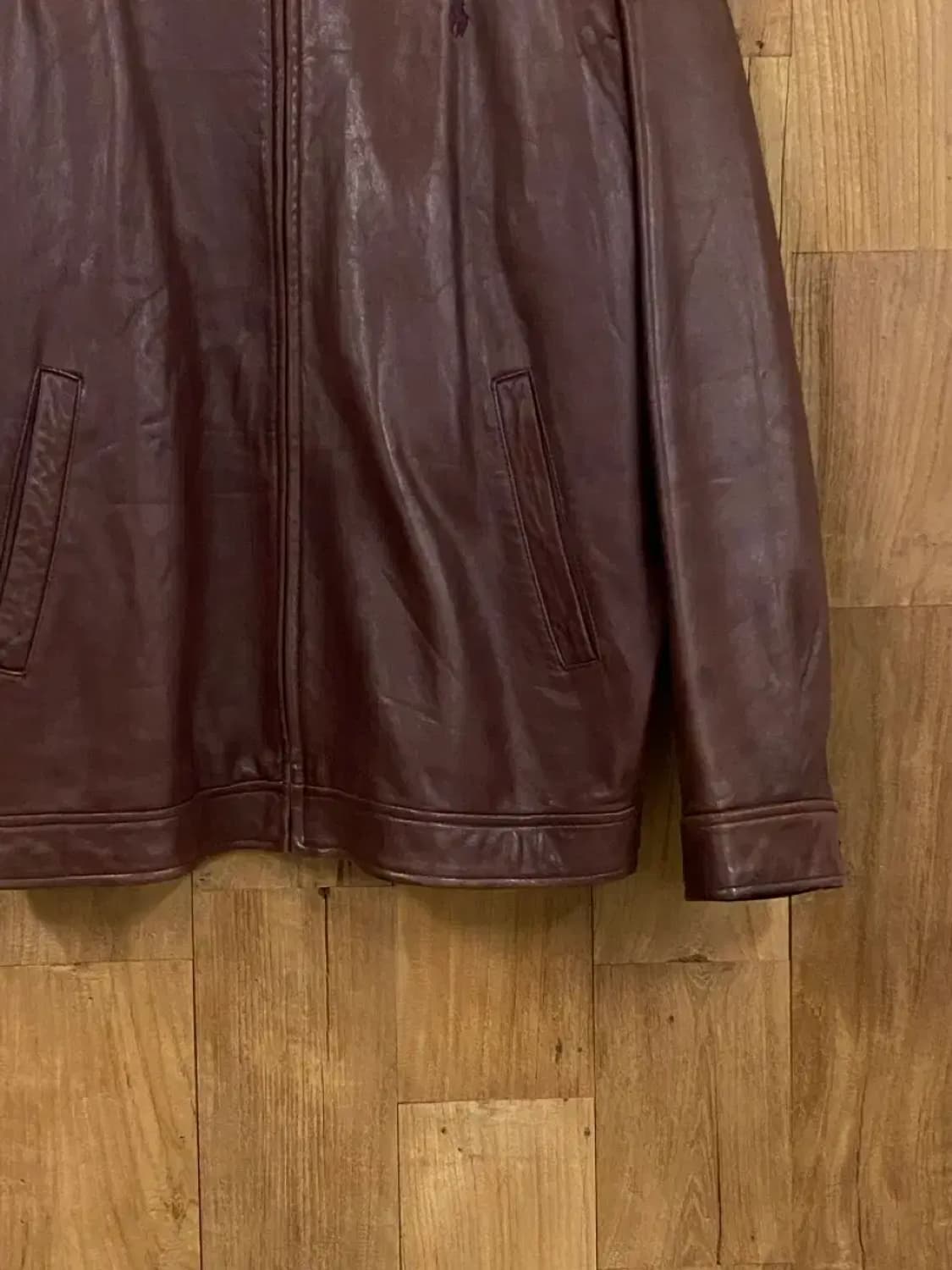 폴로 랄프로렌 레더 자켓 (B0228) 상품이미지3