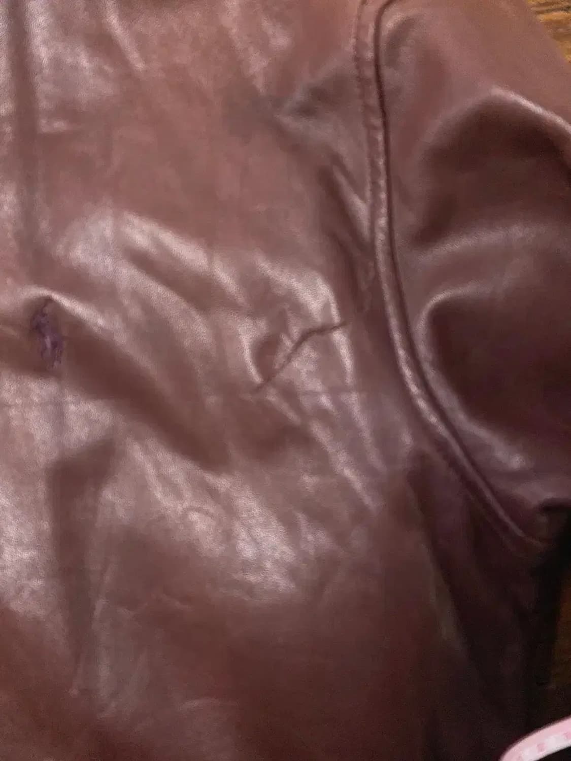 폴로 랄프로렌 레더 자켓 (B0228) 상품이미지5