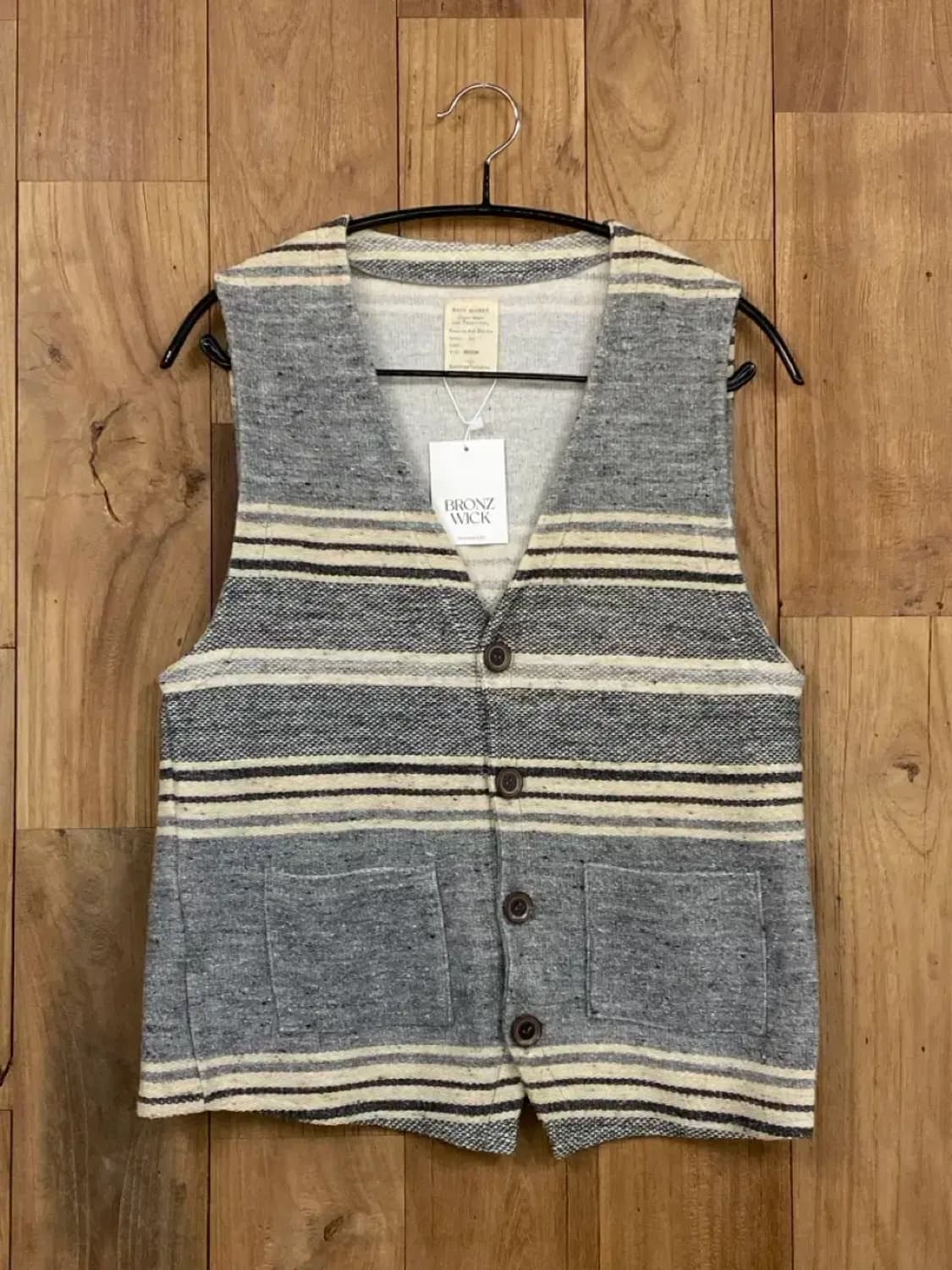 백넘버 니트 베스트 가디건 (B0233) 상품이미지1