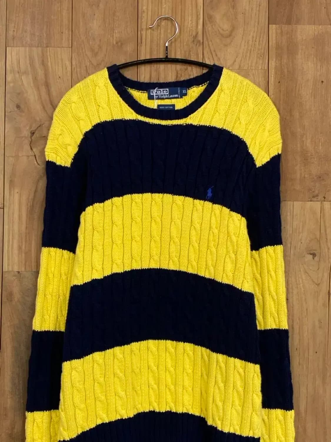 폴로 랄프로렌 스트라이프 라운드 니트 (B0240) 상품이미지2