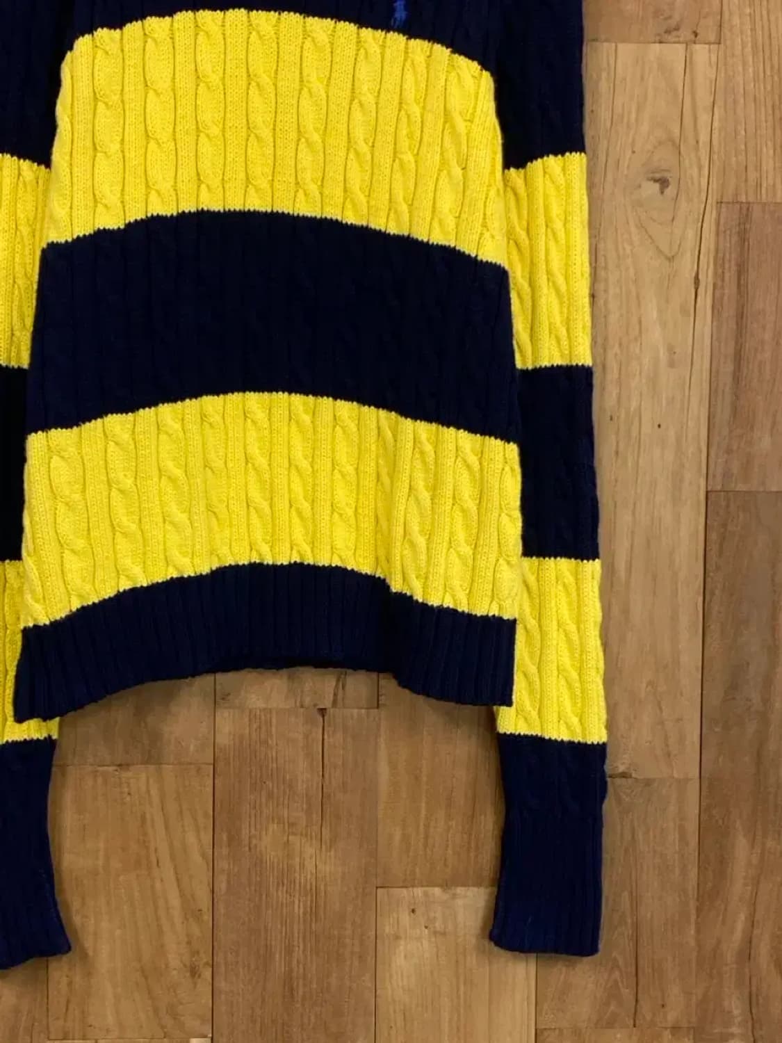 폴로 랄프로렌 스트라이프 라운드 니트 (B0240) 상품이미지3