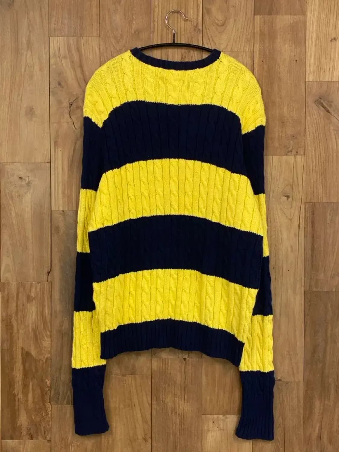 폴로 랄프로렌 스트라이프 라운드 니트 (B0240) 상품이미지4