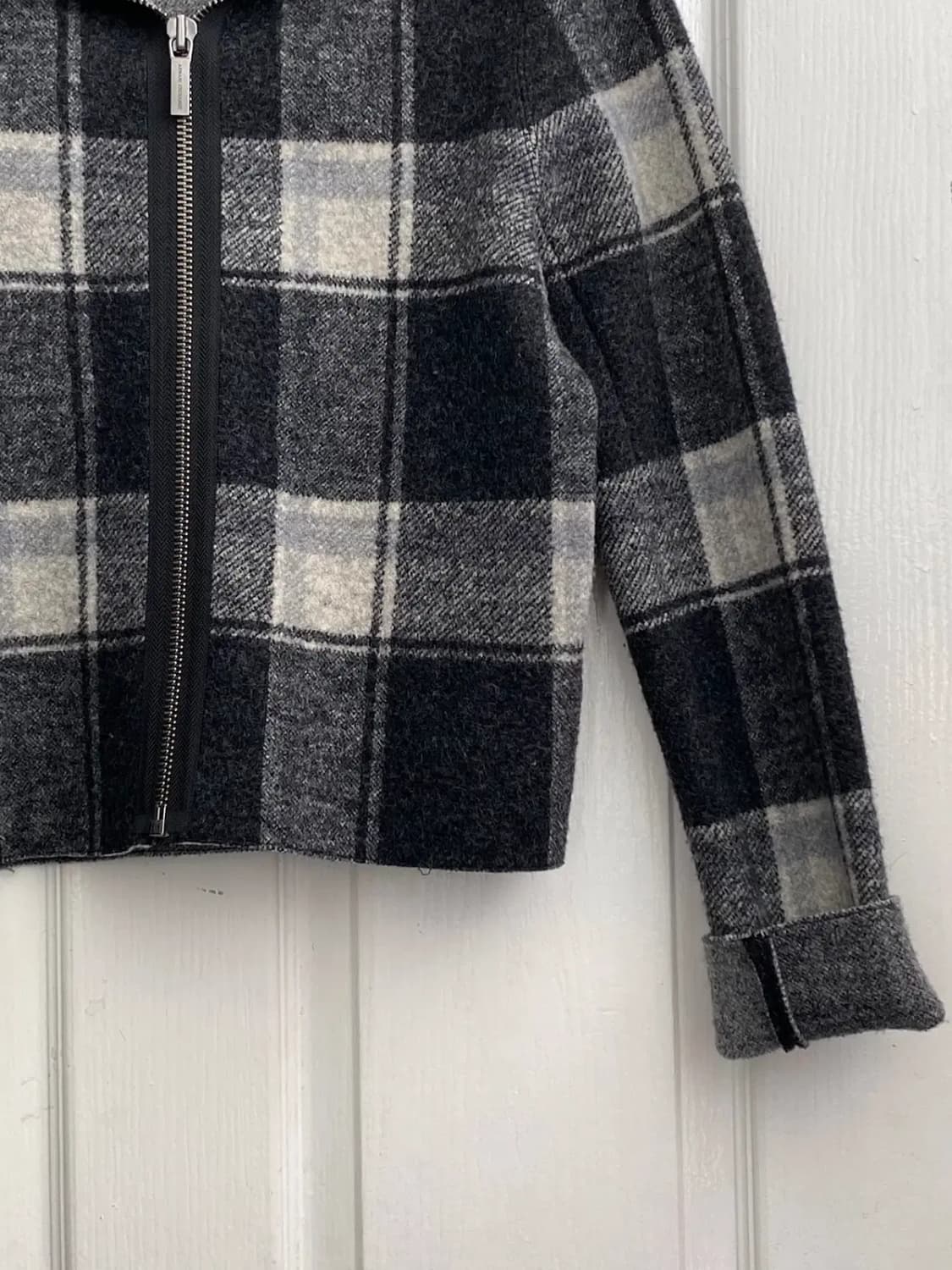 알마니 체크 울자켓 (Woman M) / [11879] 상품이미지3