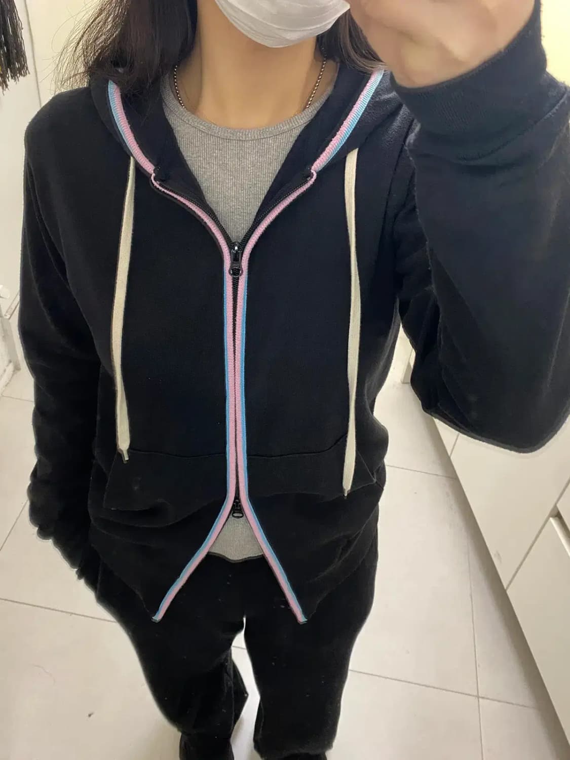 Beams 후드 집업 (Man S) / [11916] 상품이미지5