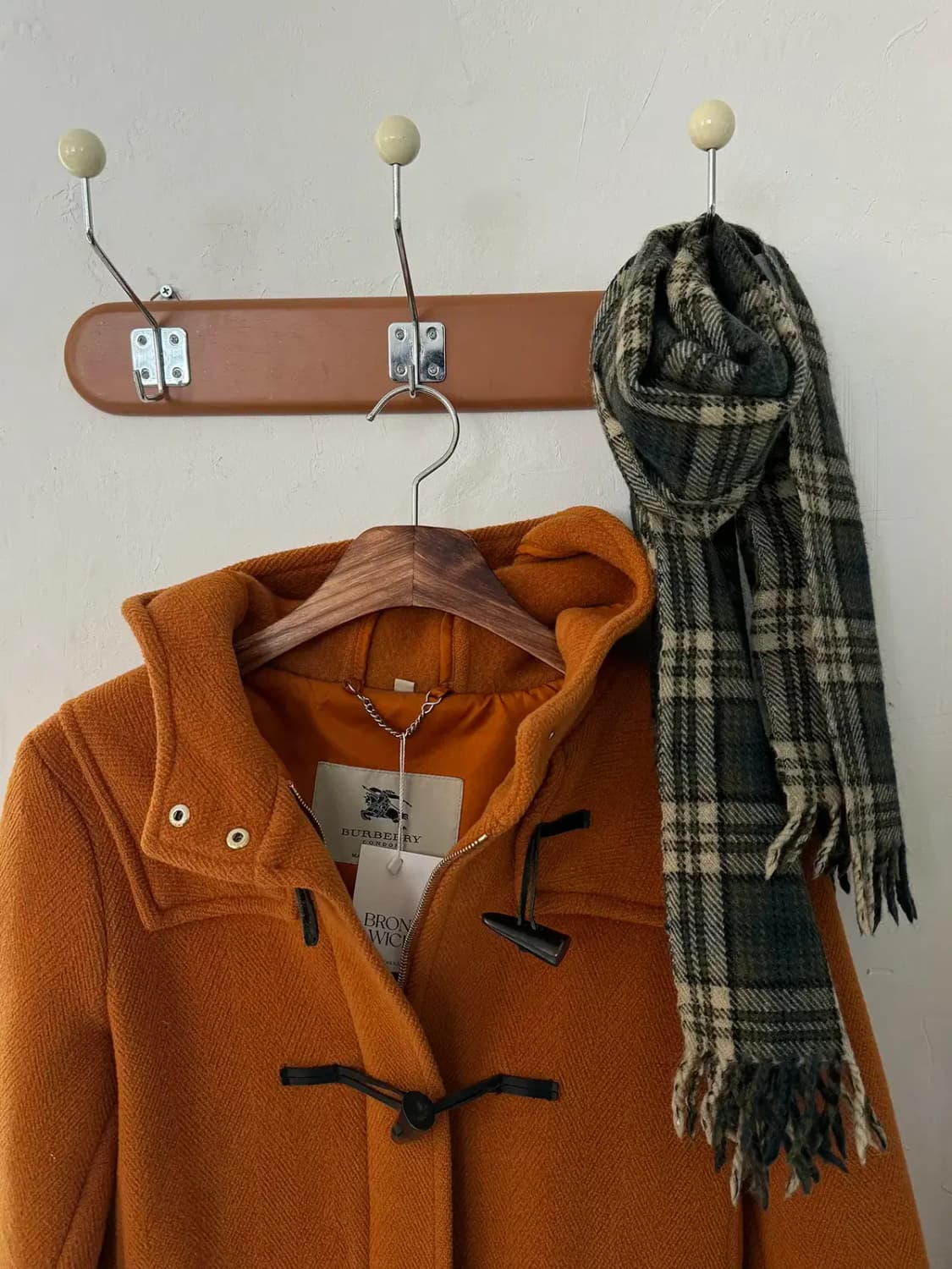 버버리 후드 더플 울 코트 (Woman M) / [11924] 상품이미지1