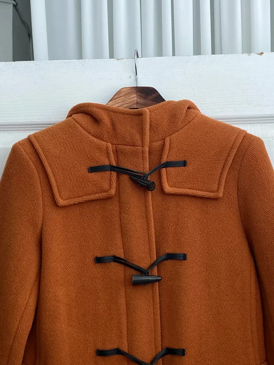 버버리 후드 더플 울 코트 (Woman M) / [11924] 상품이미지3