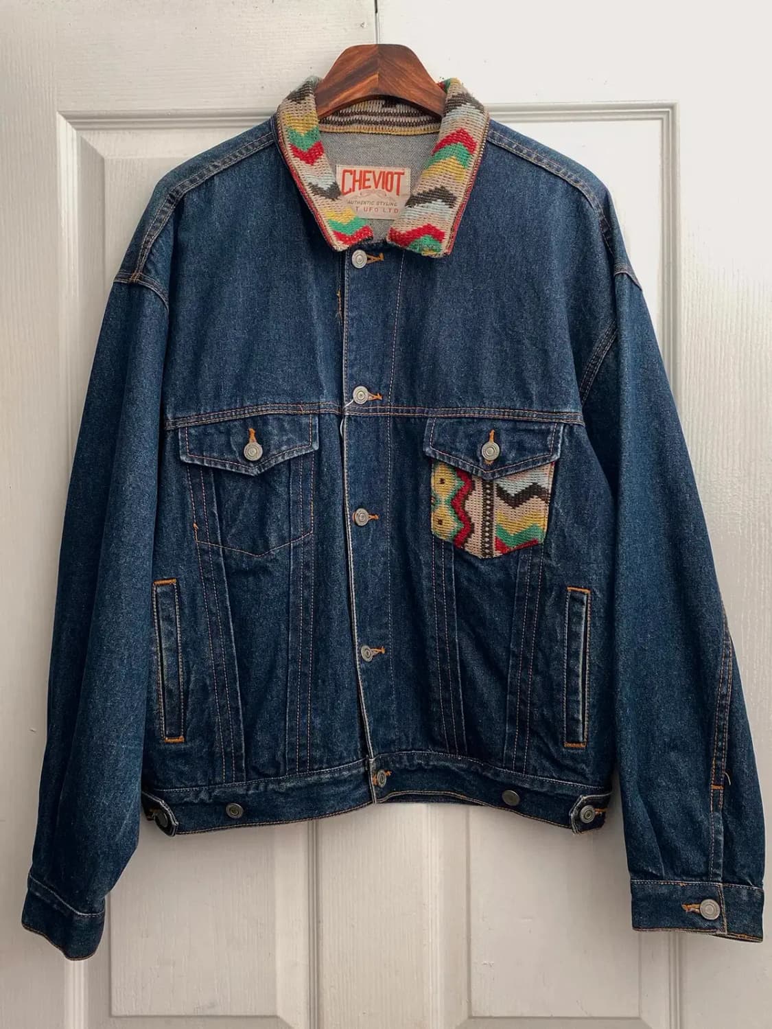 Cheviot 자수 데님 자켓 (Man M) / [11923] 상품이미지2