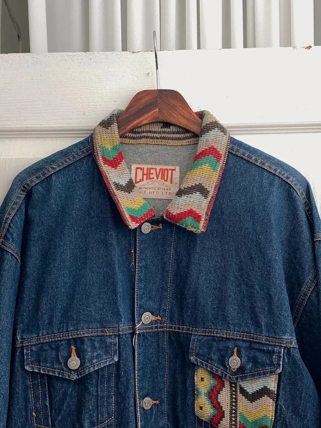 Cheviot 자수 데님 자켓 (Man M) / [11923] 상품이미지3