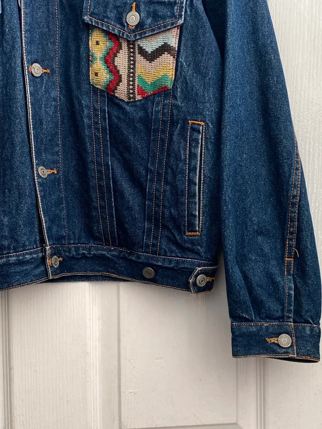 Cheviot 자수 데님 자켓 (Man M) / [11923] 상품이미지4