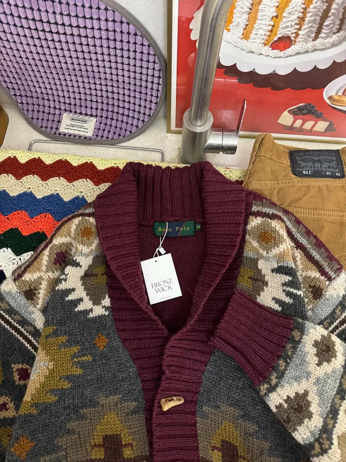 빈폴 더플 가디건 (Man L) / [11945] 상품이미지1