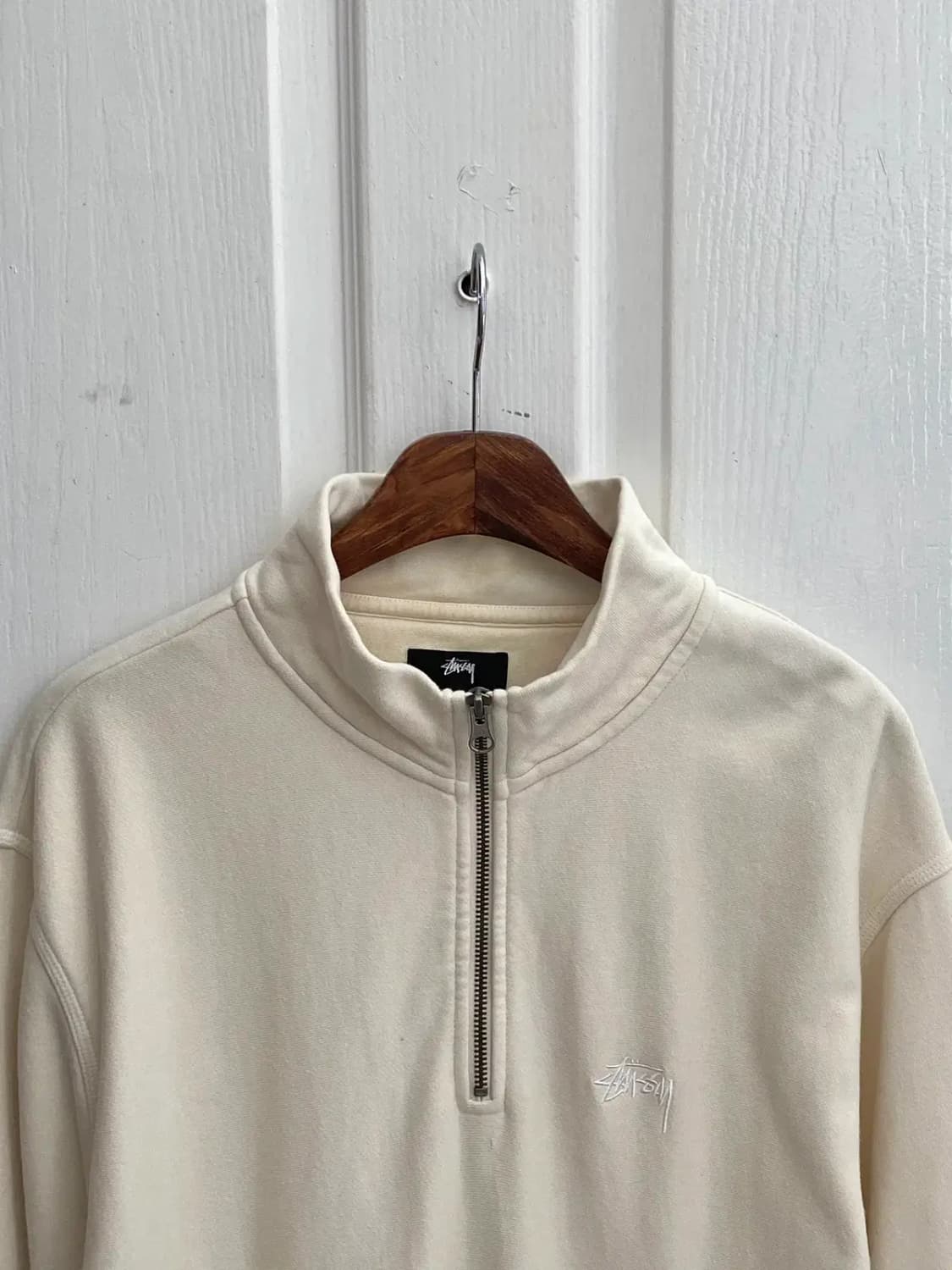 스투시 반집업 기모 맨투맨 (Man M) / [11905] 상품이미지3