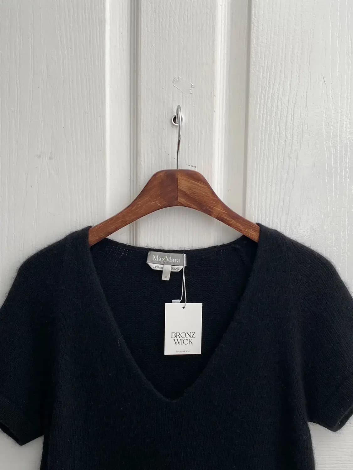 막스마라 브이넥 울 반팔 니트 (Woman M) / [11902] 상품이미지3