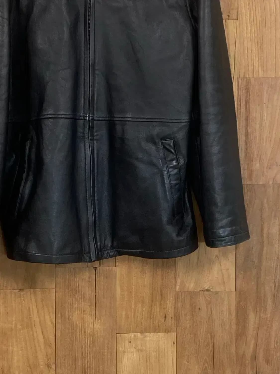 빈티지 카라 레더자켓 (B0301) 상품이미지3