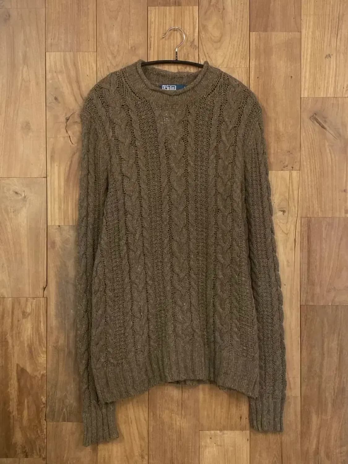 폴로 랄프로렌 꽈배기 니트 상품이미지1