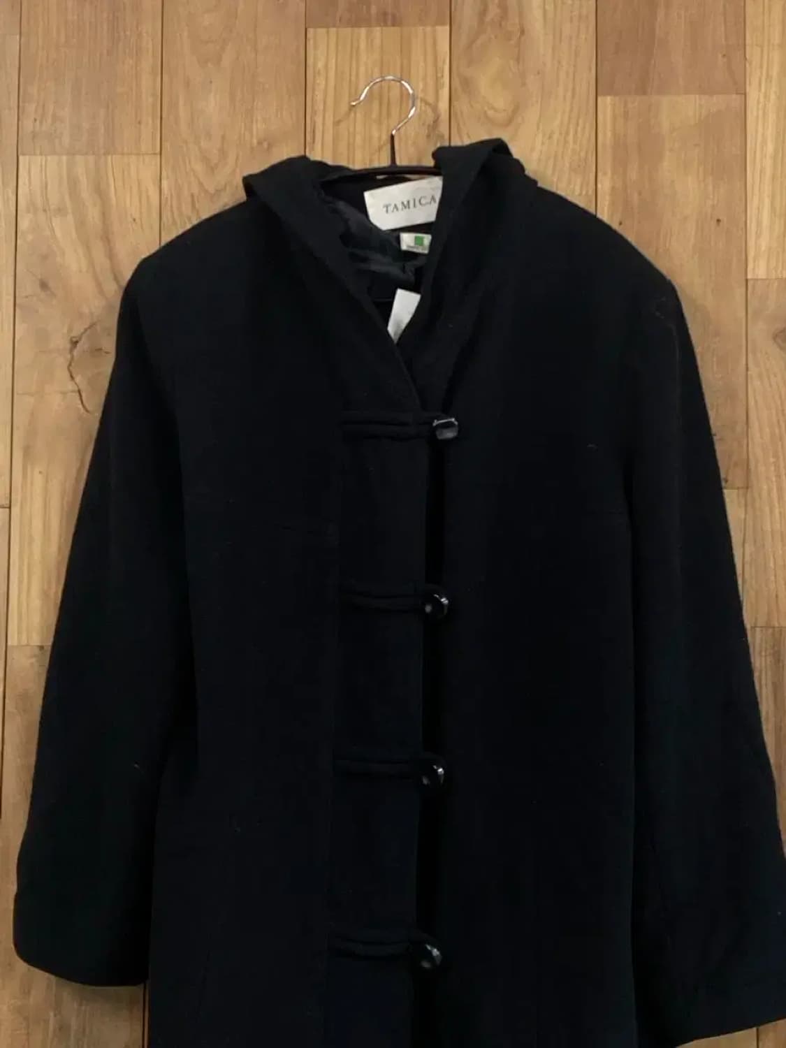 후드 버튼 코트 (B0309) 상품이미지2