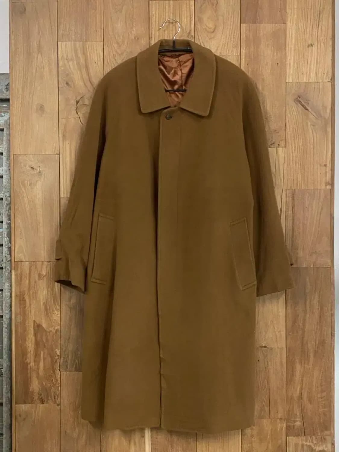 브라운 롱 코트 (B0316) 상품이미지1