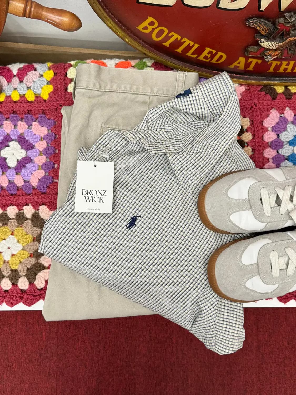 폴로 랄프로렌 세로 스트라이프 셔츠 (Man 2XL) / [11976] 상품이미지5