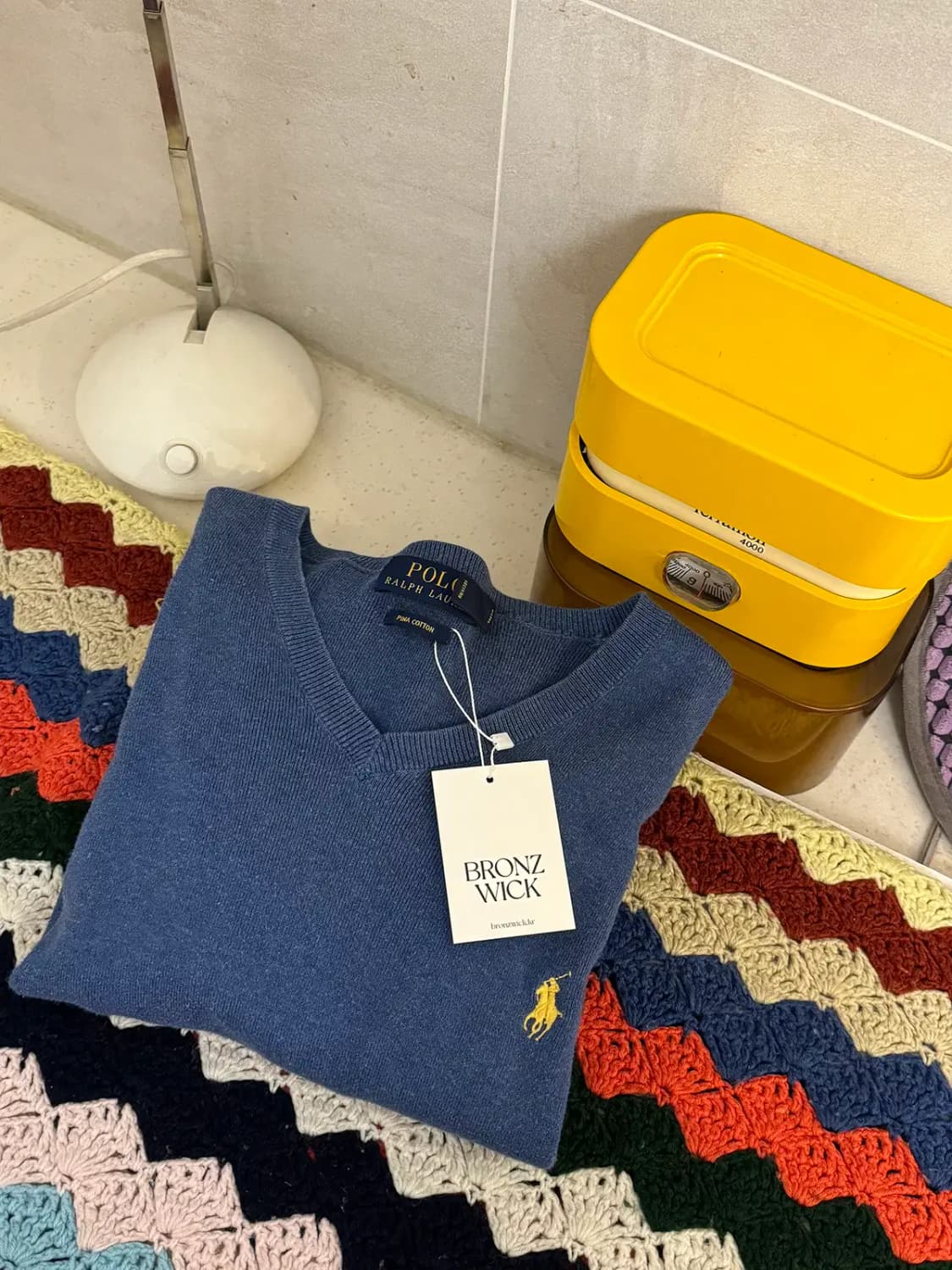 폴로 랄프로렌 브이넥 니트 (Man L) / [11979] 상품이미지7