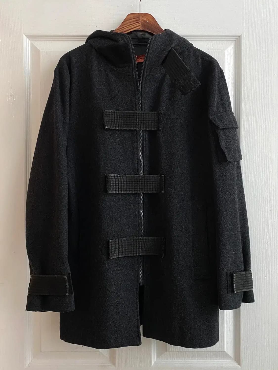 빈티지 밸크로 울 코트 (Man M) / [11983] 상품이미지1