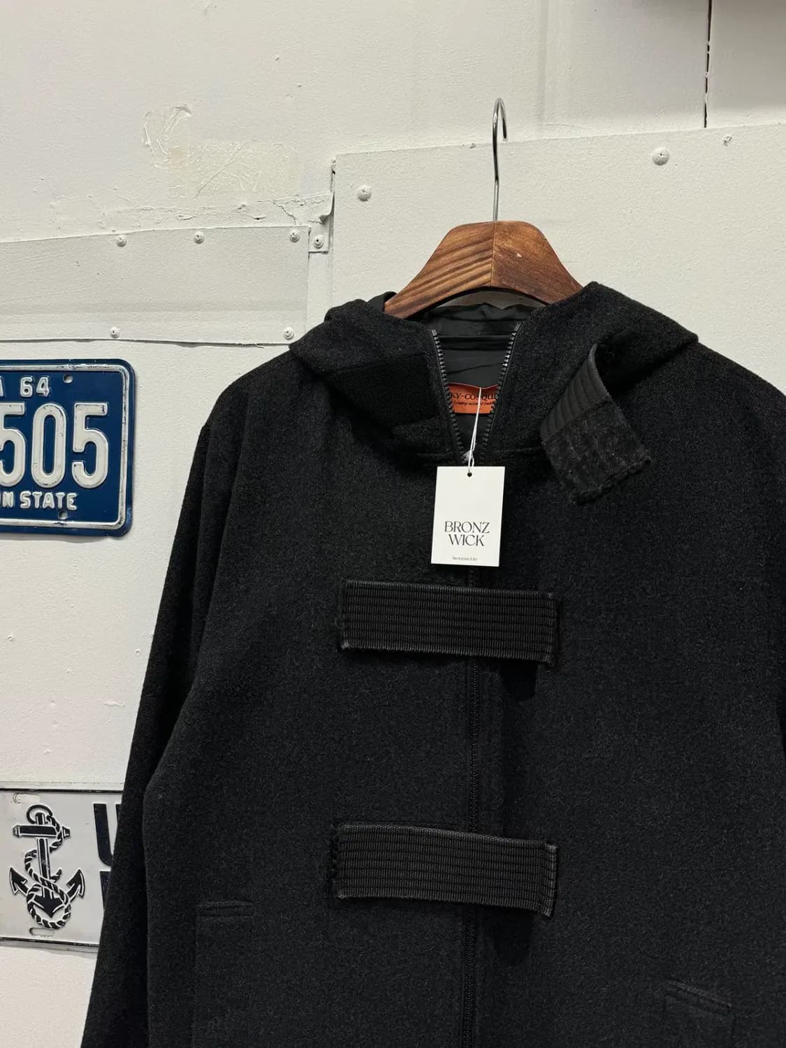 빈티지 밸크로 울 코트 (Man M) / [11983] 상품이미지5