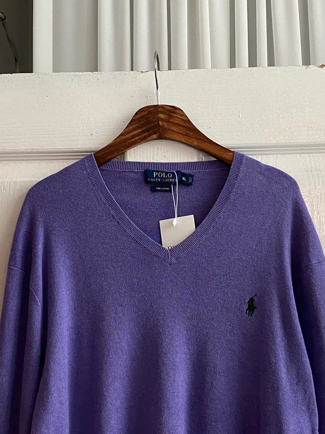 폴로 랄프로렌 피마코튼 브이넥 니트 (Man L) / [11986] 상품이미지2