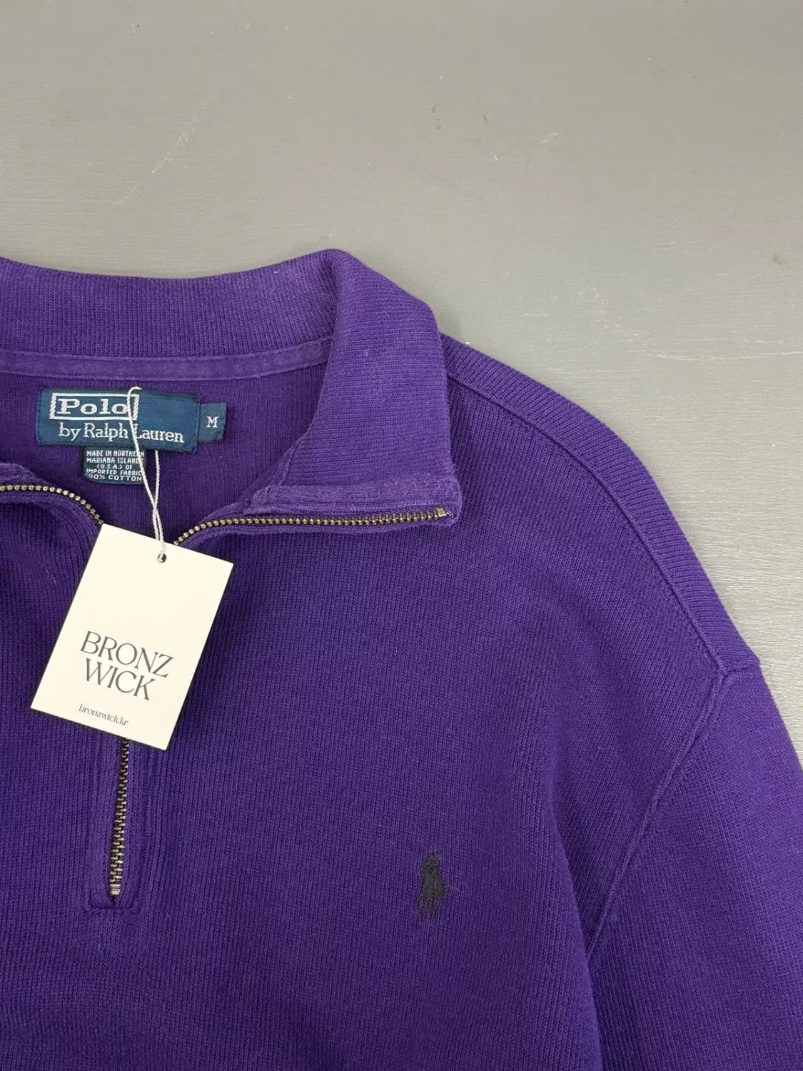 폴로 랄프로렌 반집업 니트 (Man L) / [11990] 상품이미지5