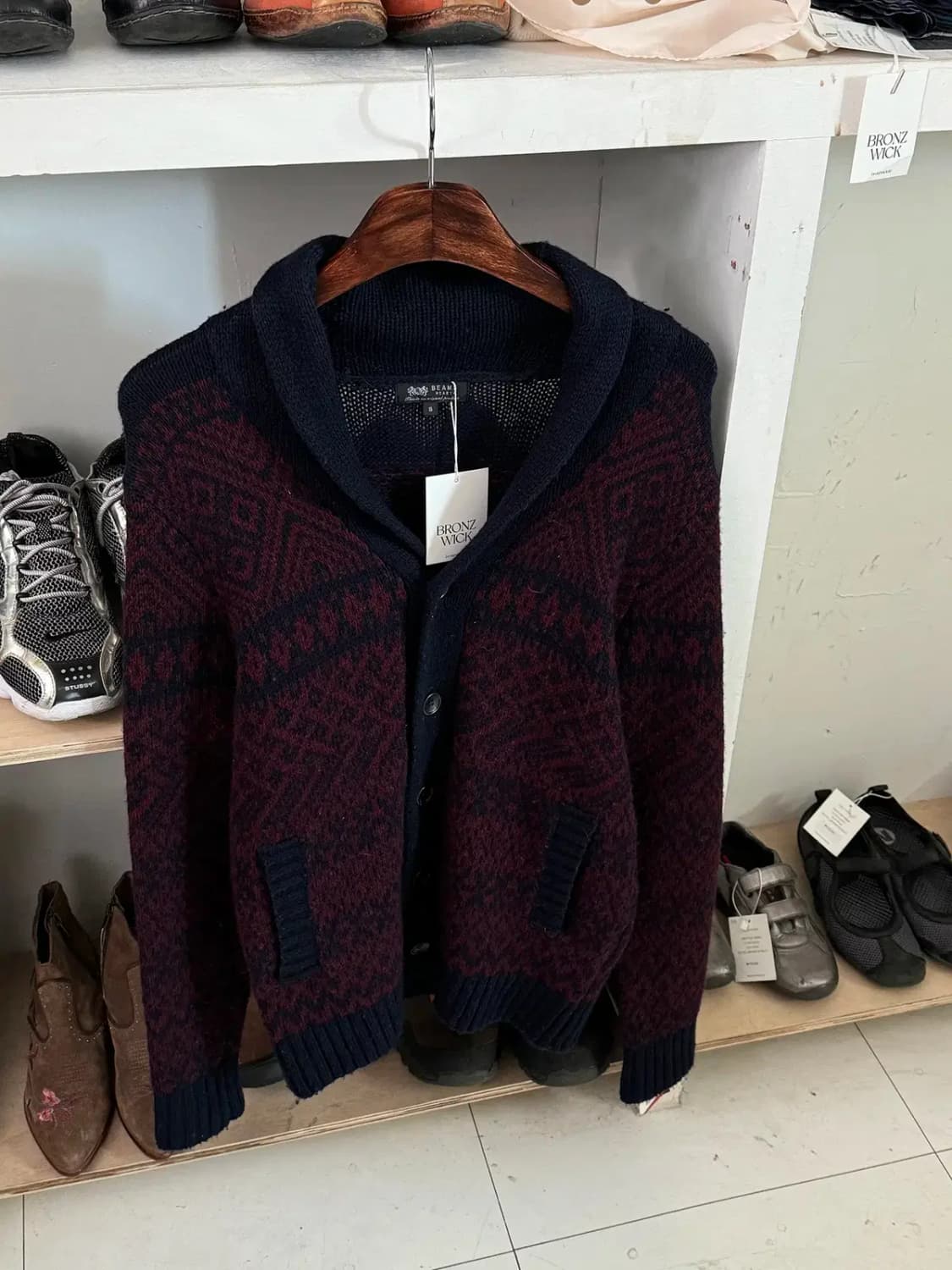 빔즈 패턴 가디건 (Man S) / [12002] 상품이미지5