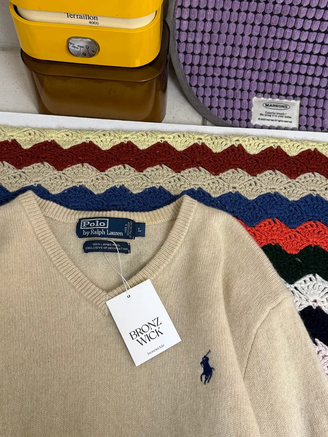 폴로 랄프로렌 램스울 니트 (Man M) / [12000] 상품이미지6