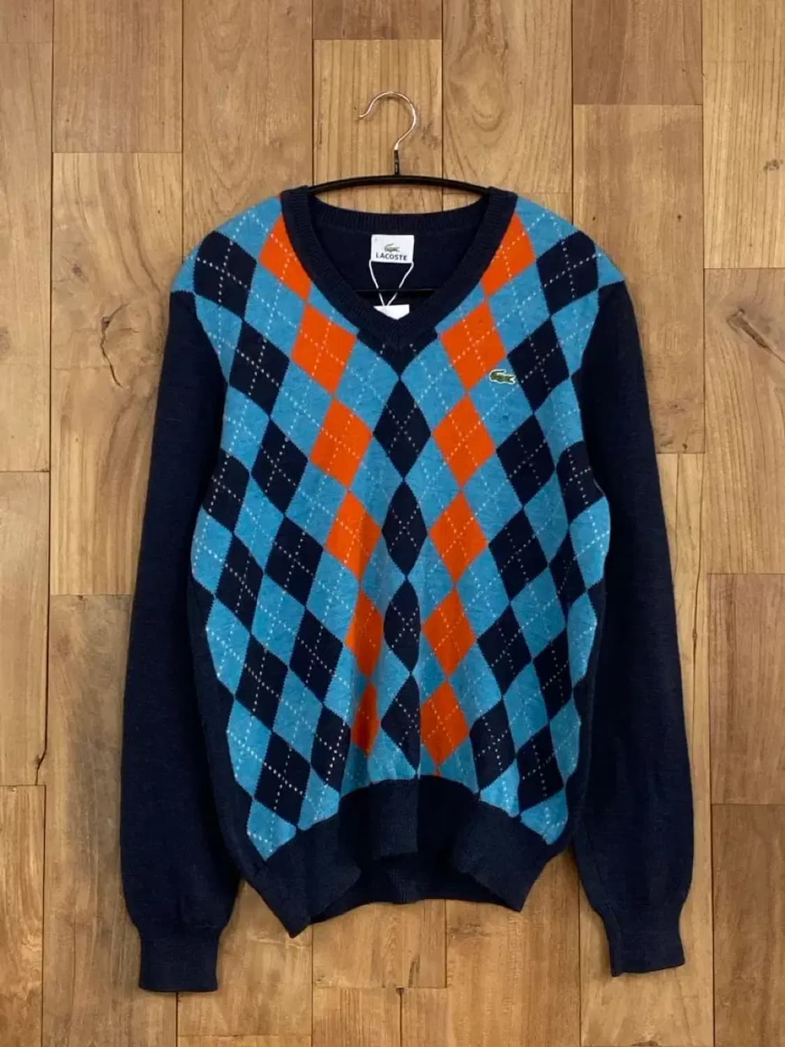 라코스테 아가일 니트 (B0331) 상품이미지1